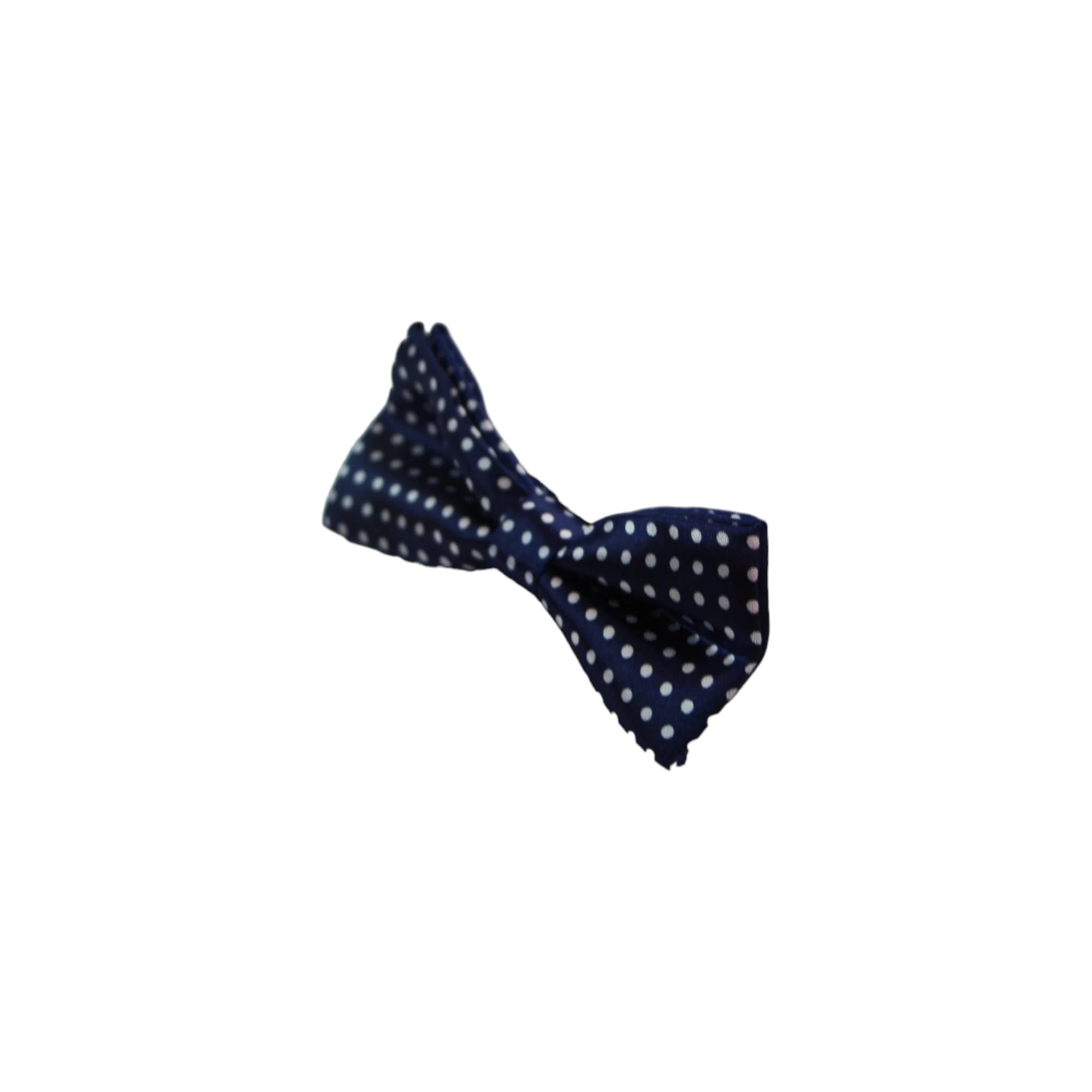 5 Zasel Boys Navy With White Small Polka Dots Patterned Bow Tie - Multi, 5 of 5