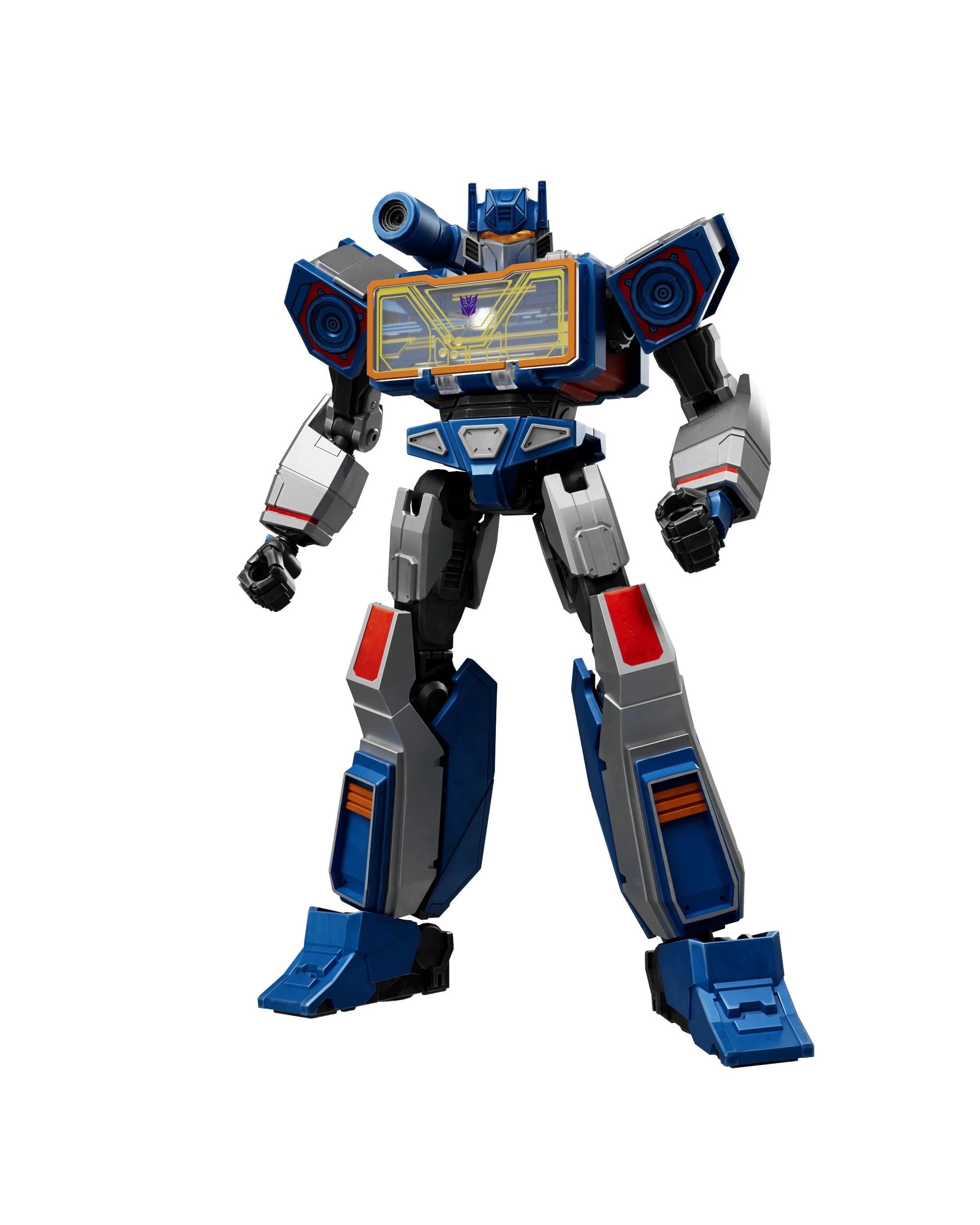 3 Blokees Transformers Classic Class 17 Soundwave Model Kit, 3 of 8