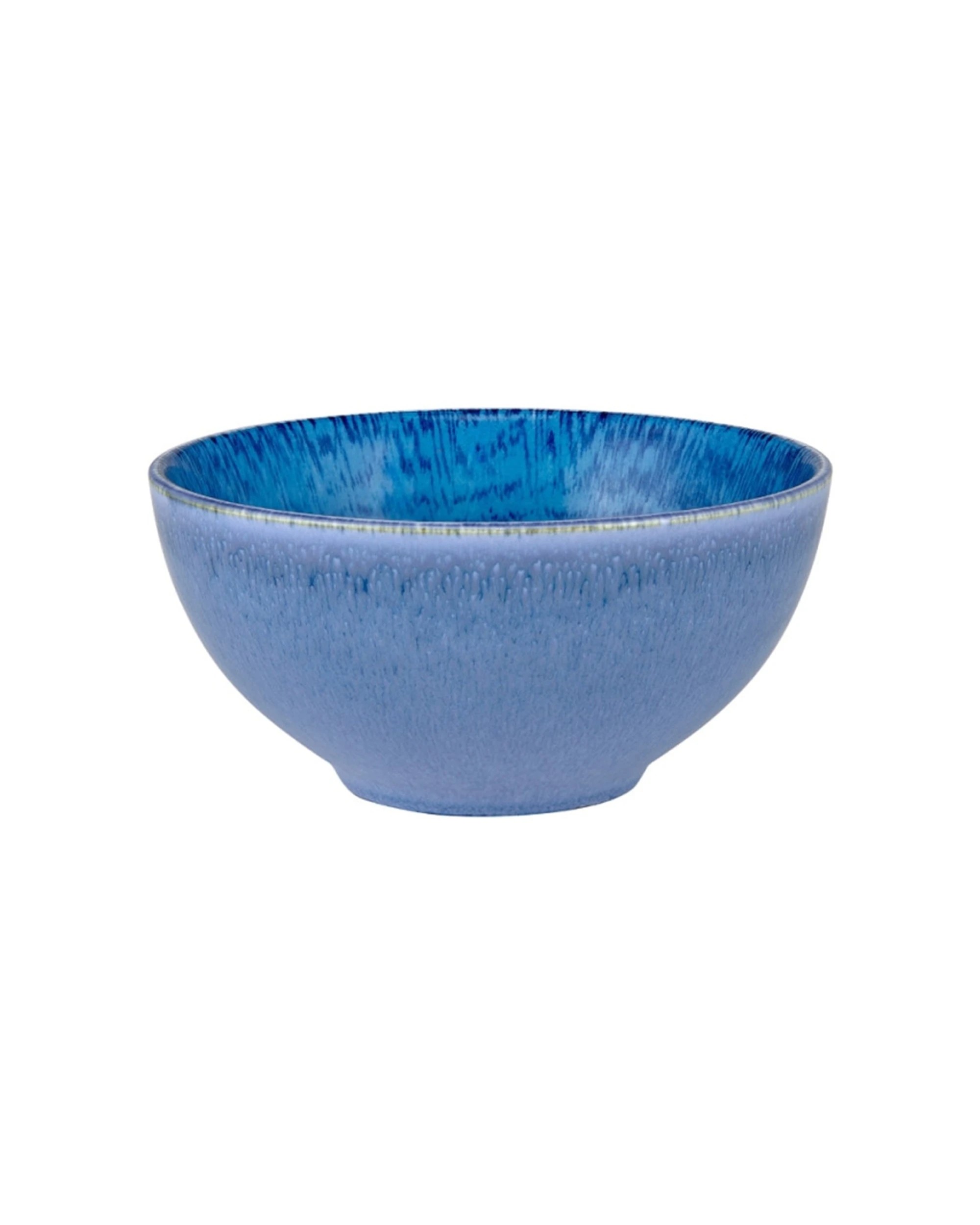 1 Maxwell & Williams Rice Baby Glazed Ceramic Bowl Stylish 12x6cm - Blue, 1 of 2