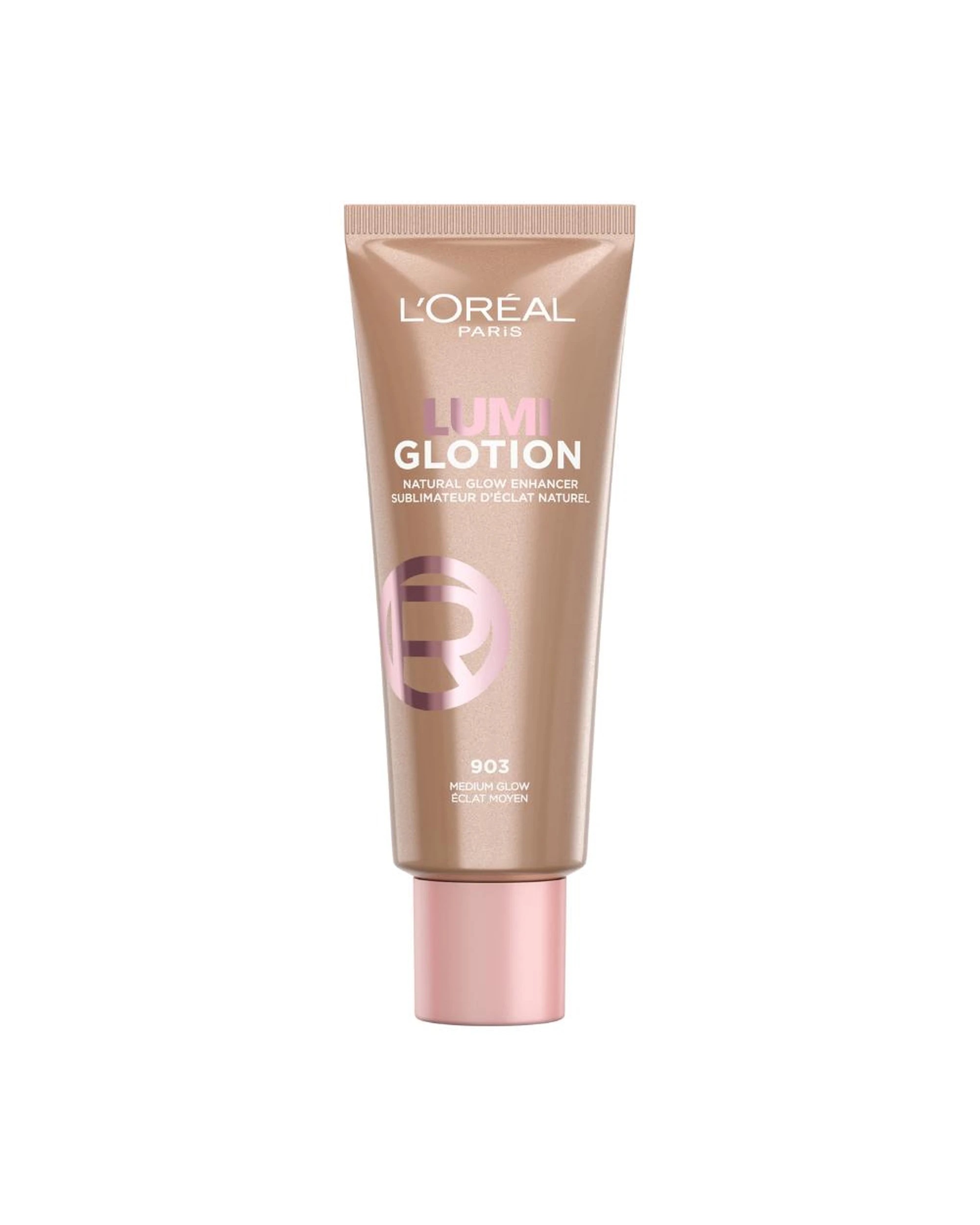 1 L'Oreal Paris Lumi Glotion Natural Glow Enhancer 40mL - 903 Medium Glow - Beige, 1 of 2