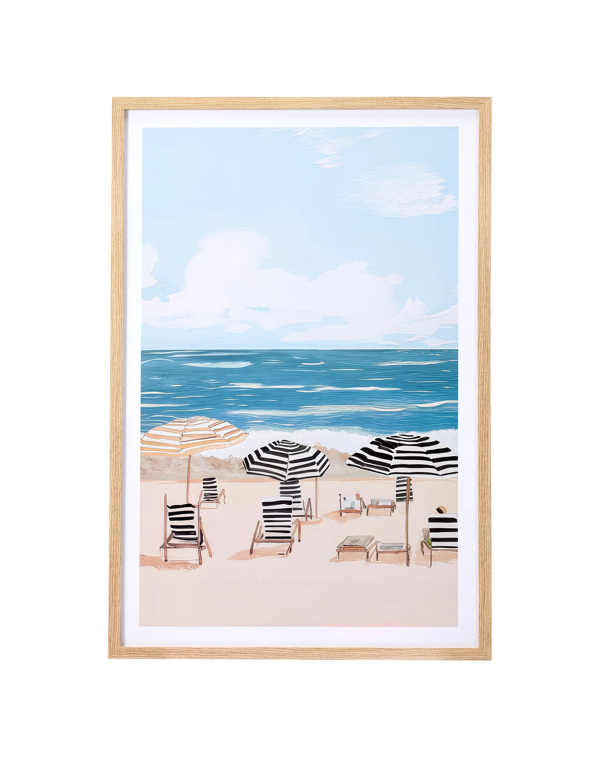 1 Ocean Breeze Framed Print - 60cm x 90cm, 1 of 5