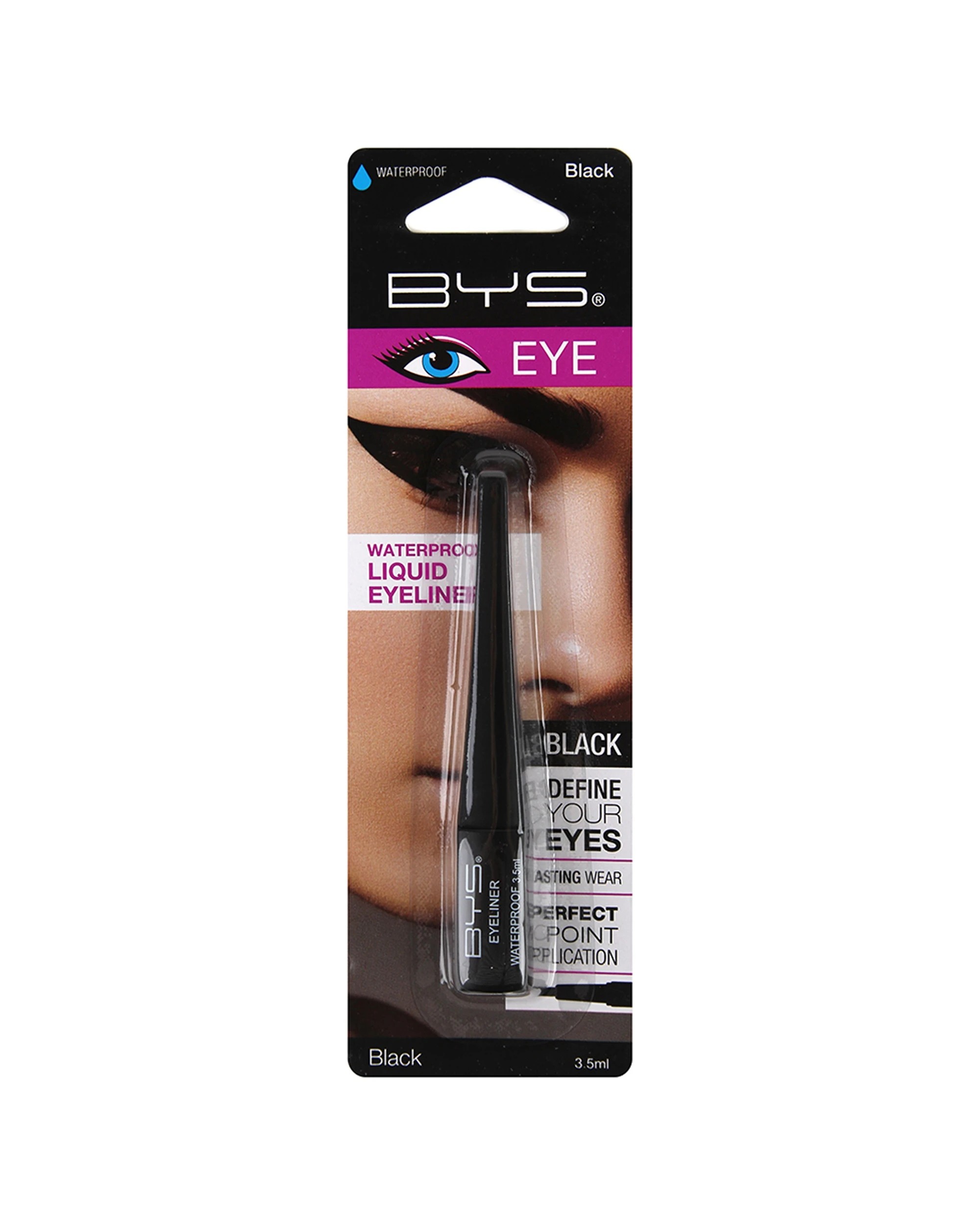 1 BYS Waterproof Liquid Eyeliner Lasting Makeup 3.5ml - Black, 1 of 1