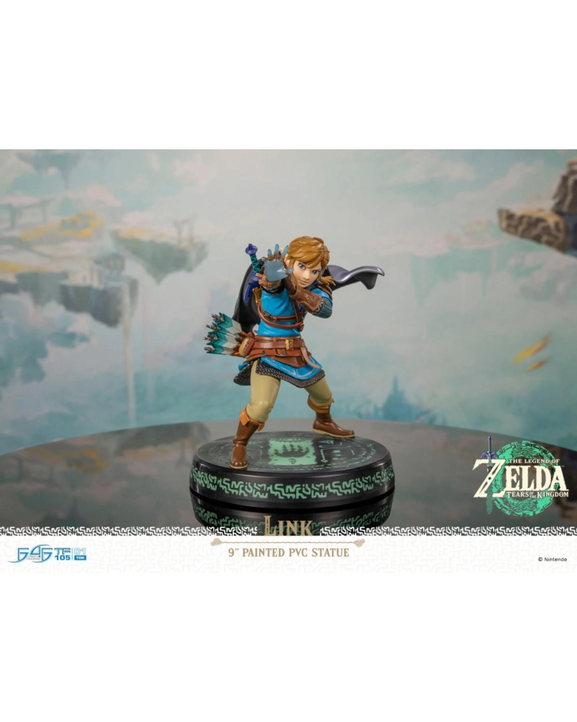 2 The Legend of Zelda: Tears of the Kingdom Link PVC Statue, 2 of 8