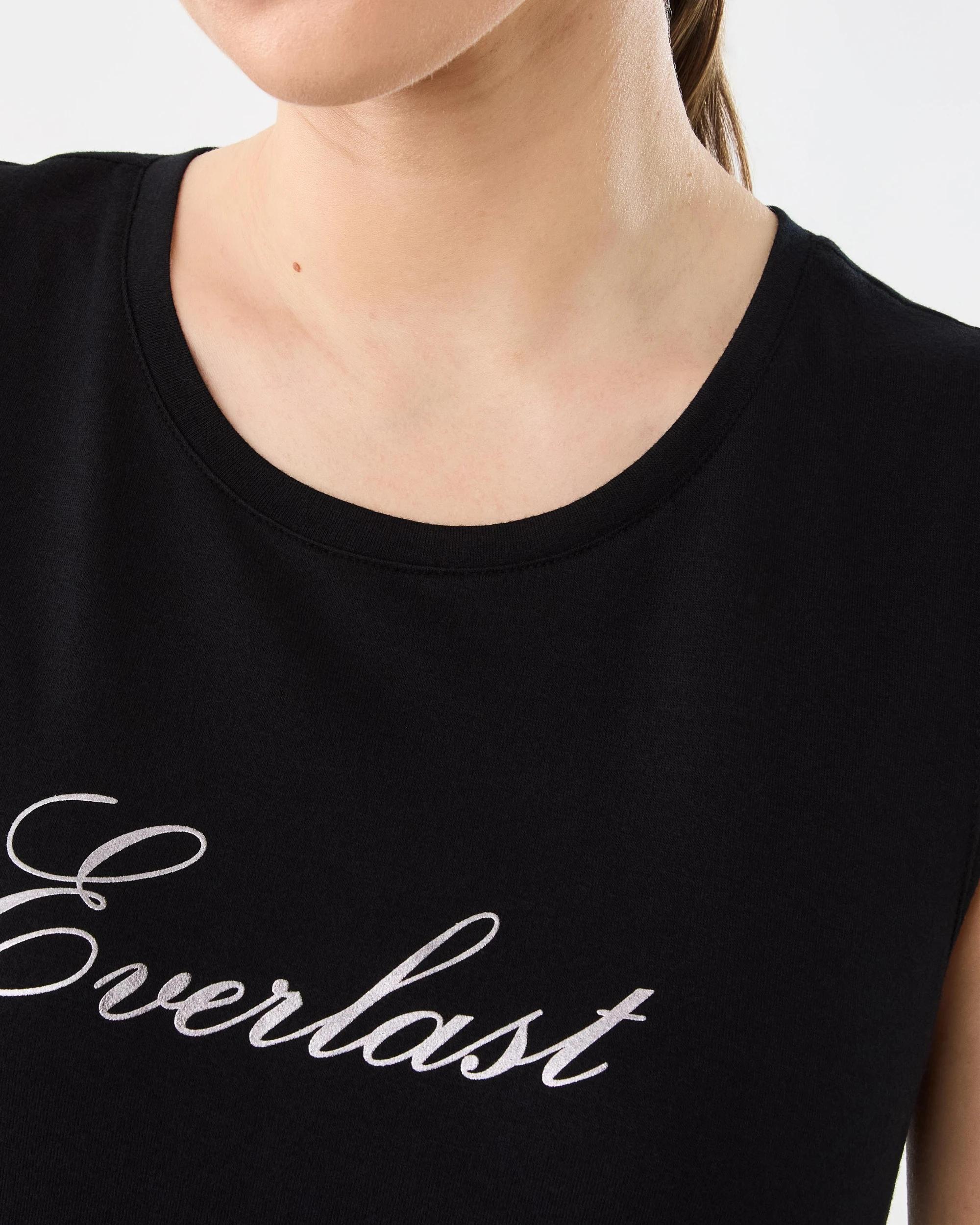 6 Everlast Womens Twist Back Tank Black, 6 of 7
