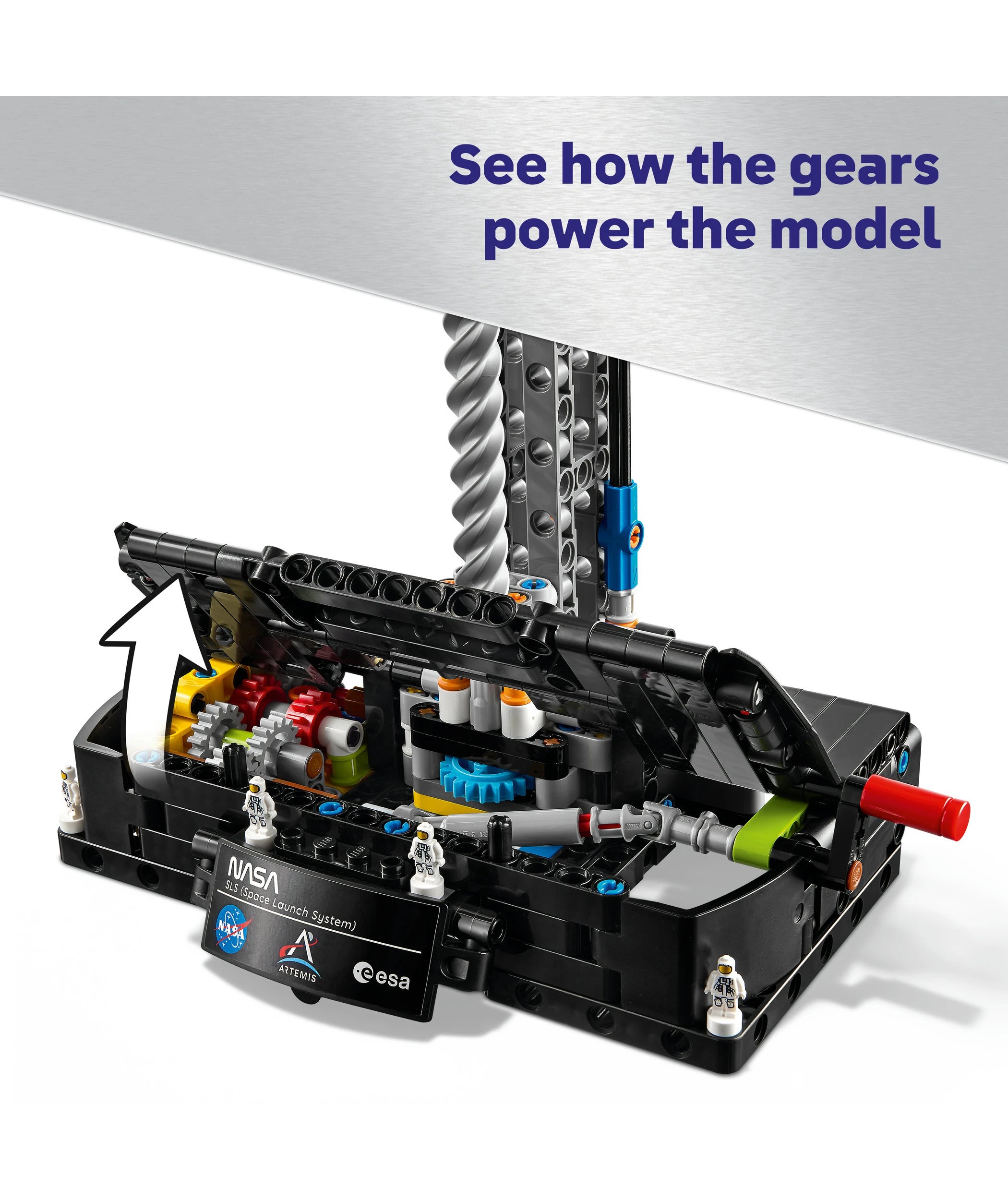 5 LEGO Technic NASA Artemis Space Launch System Rocket 42221, 5 of 10