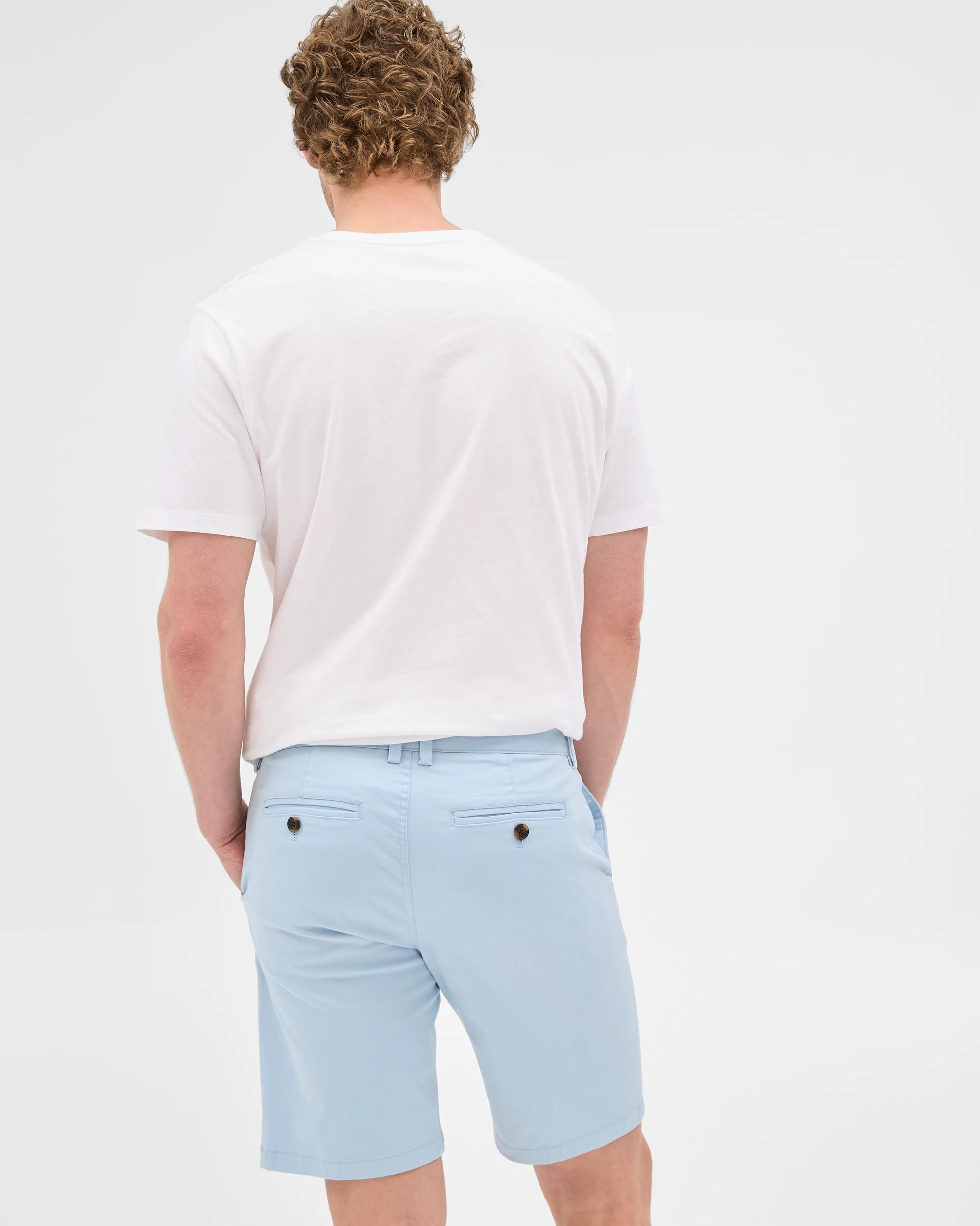 4 Target Australian Cotton Regular Stretch Chino Shorts BLUE FOG, 4 of 8