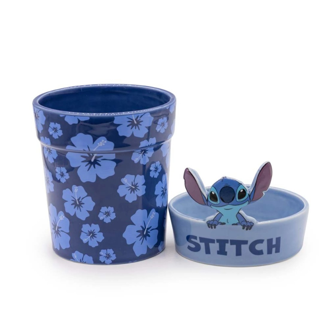 2 Disney - Lilo & Stitch - Stitch Flower Plant Pot - Blue, 2 of 2