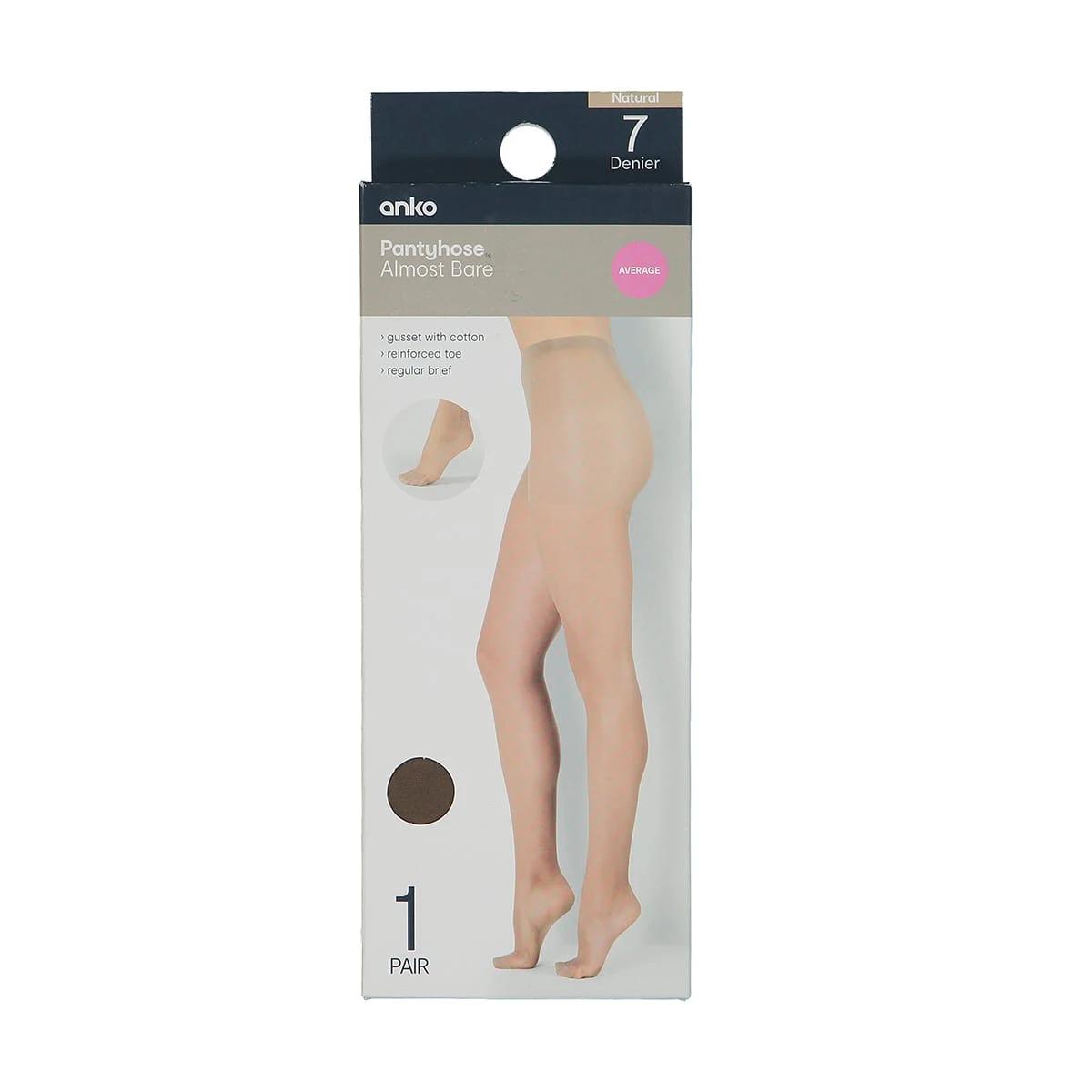 3 Almost Bare Pantyhose NATURAL, 3 of 3
