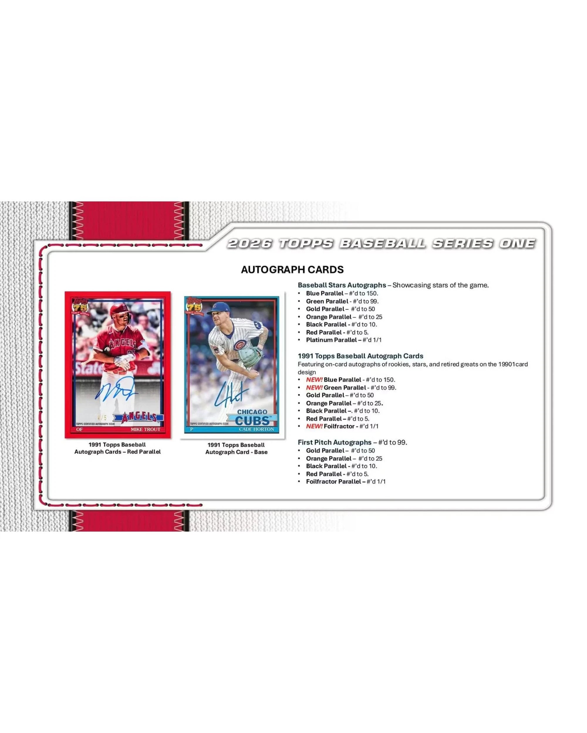 7 Topps 2026 MLB Series 1 Baseball Hobby Pack, 7 of 10