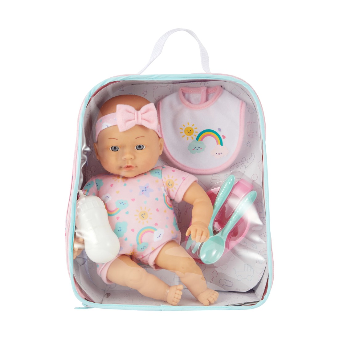 1 7 Piece Nurture Baby: Baby On The Go Playset, 1 of 10