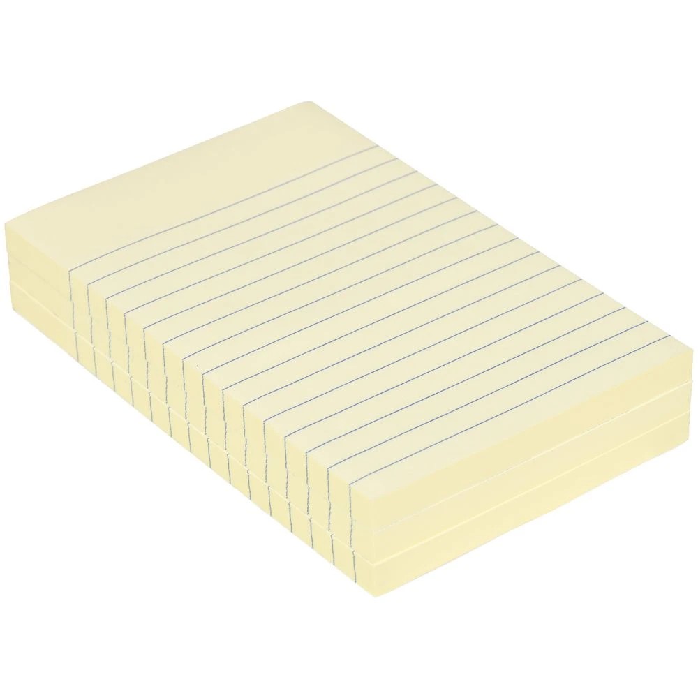 2 J.Burrows Stick-It Notes 101x152mm Yellow 3 Pack, 2 of 3
