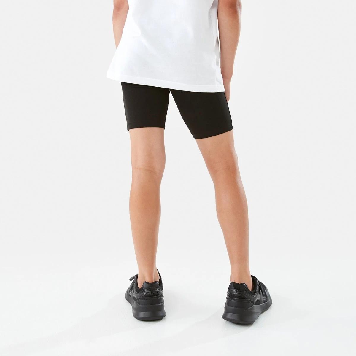 2 School Long Bike Shorts Black, 2 of 7