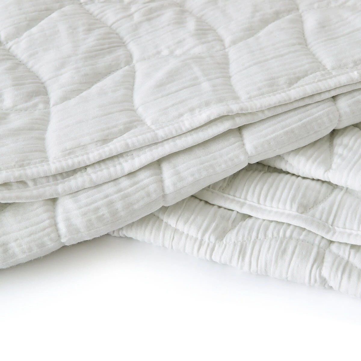 5 Ella Coverlet Set - Queen/King Bed, White, 5 of 6