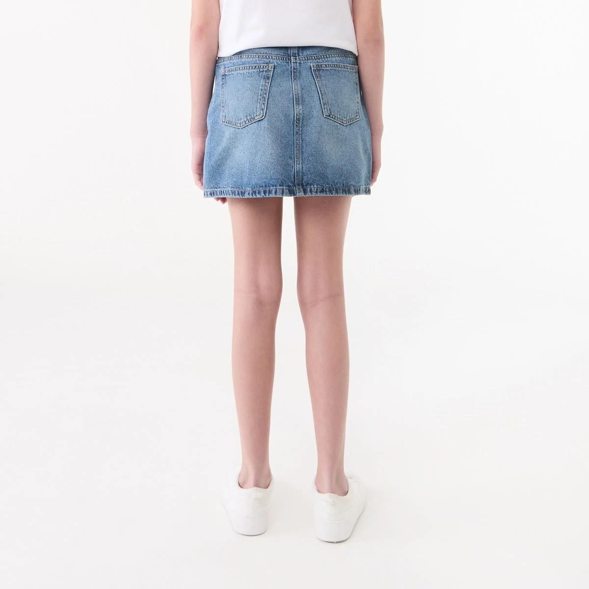 2 Denim Skirt LIGHT WASH, 2 of 6