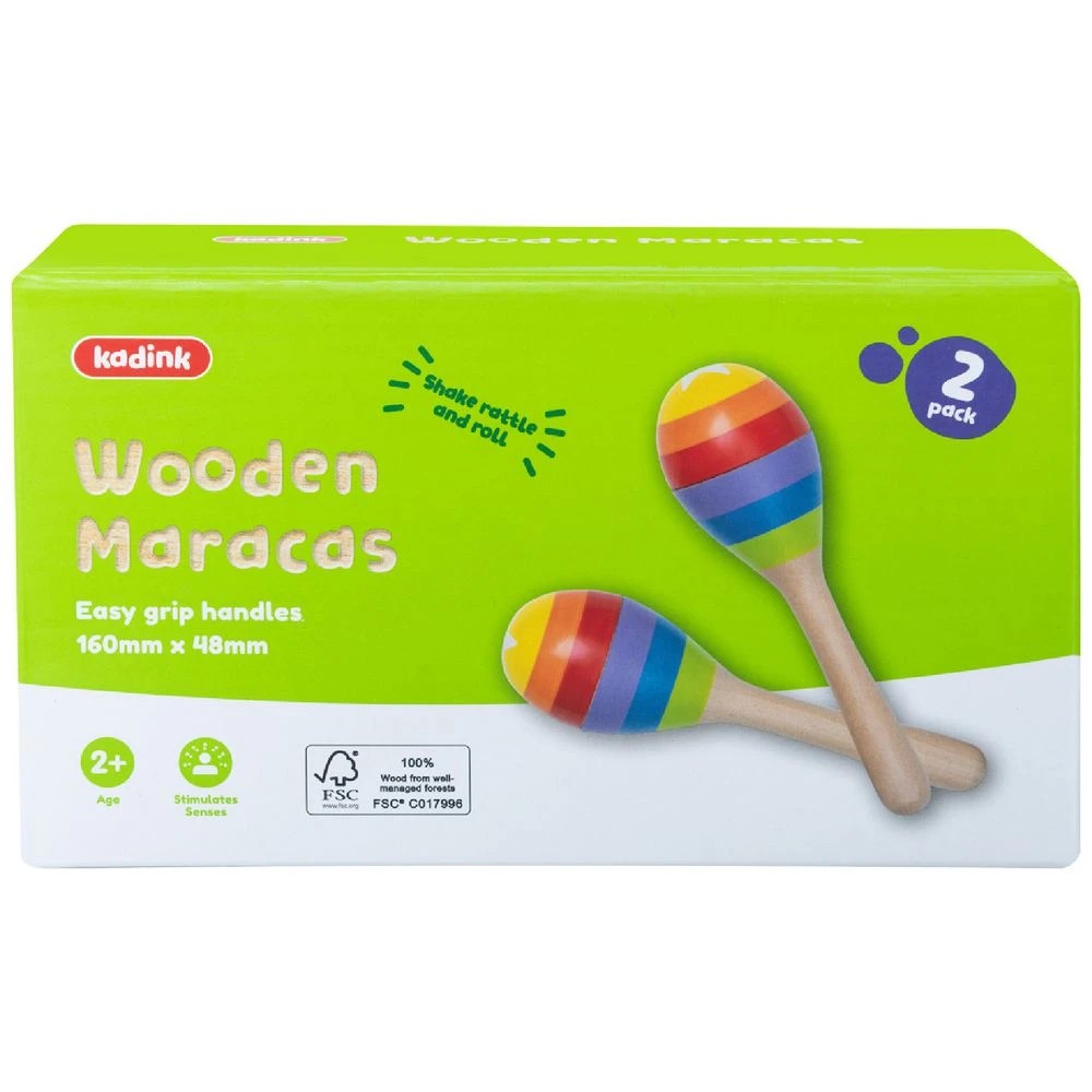 1 Kadink Wooden Maracas, 1 of 4