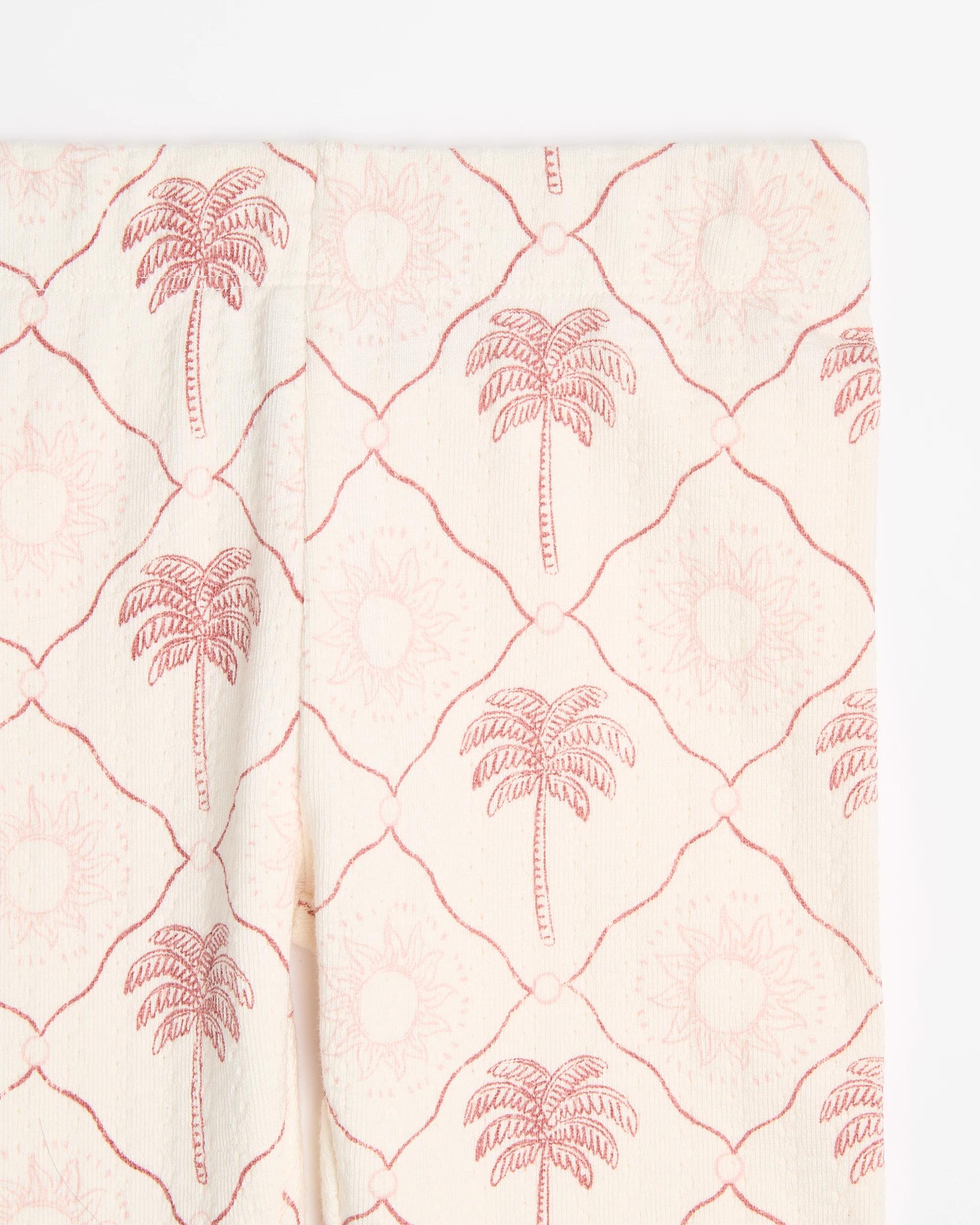 5 Target Australian Cotton Pointelle Rib Leggings PALM TILE, 5 of 5