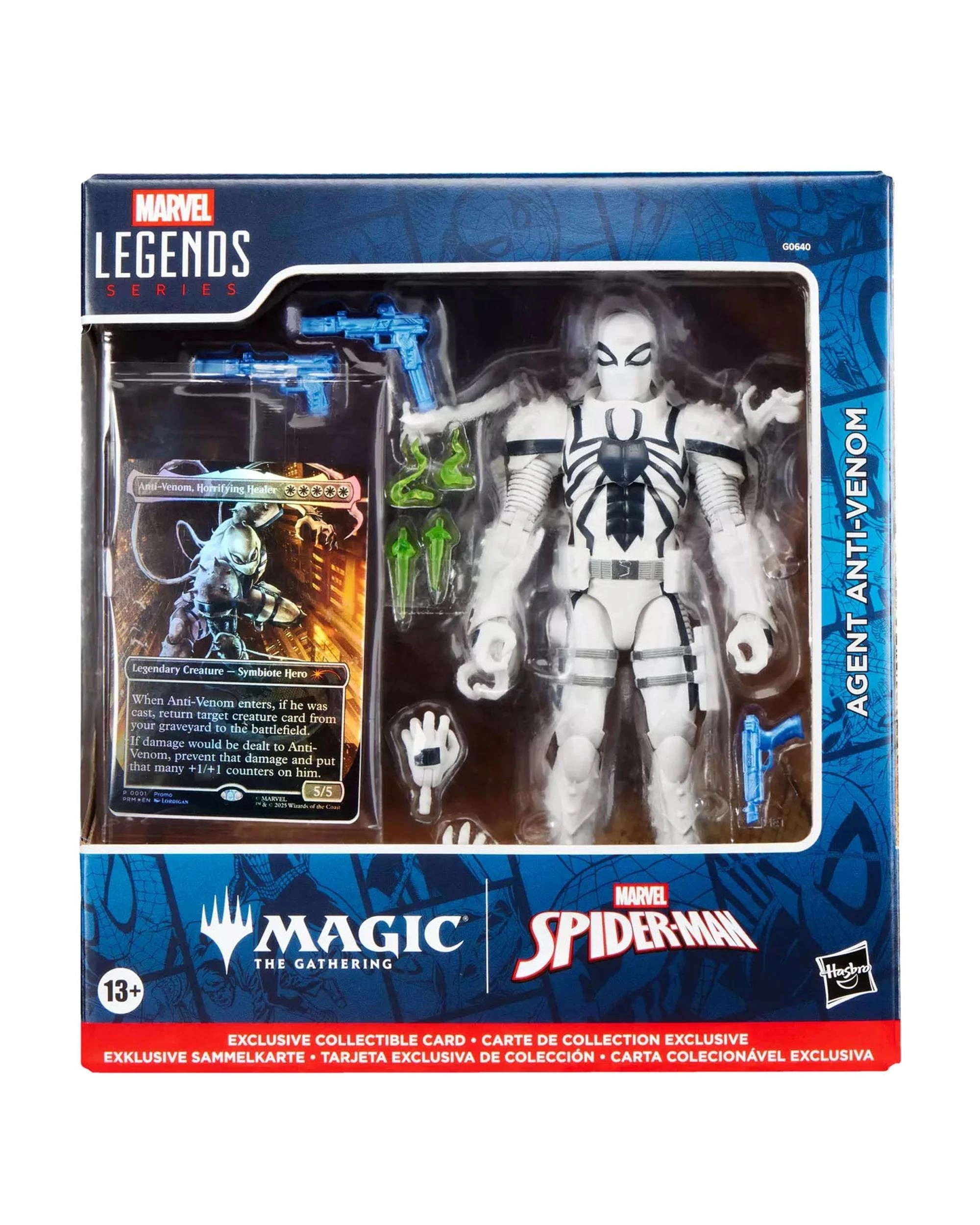 1 Marvel Legends Series Magic: The Gathering Agent Anti-Venom, 1 of 10