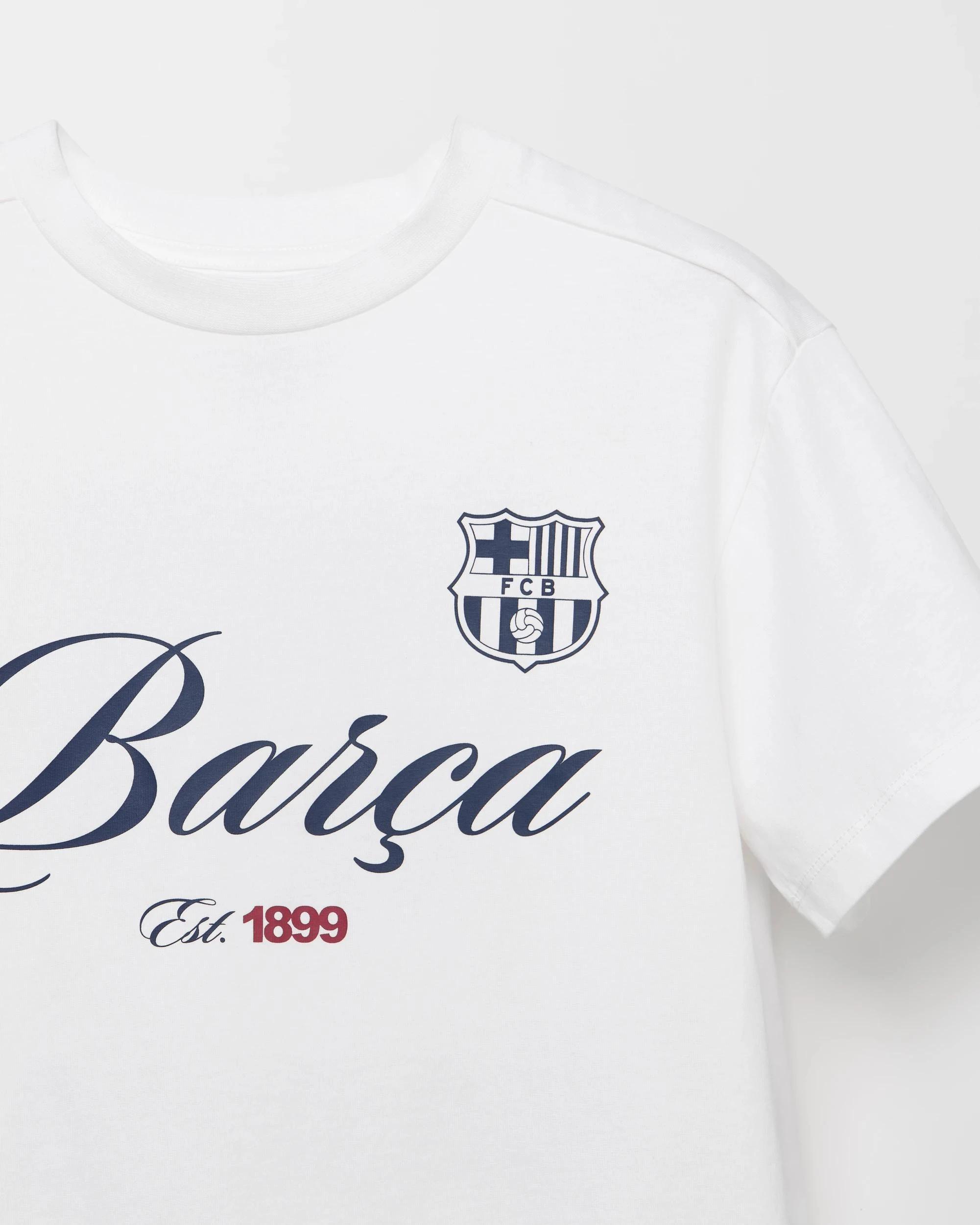 6 UEFA Champions League Barcelona T-shirt WHITE, 6 of 7