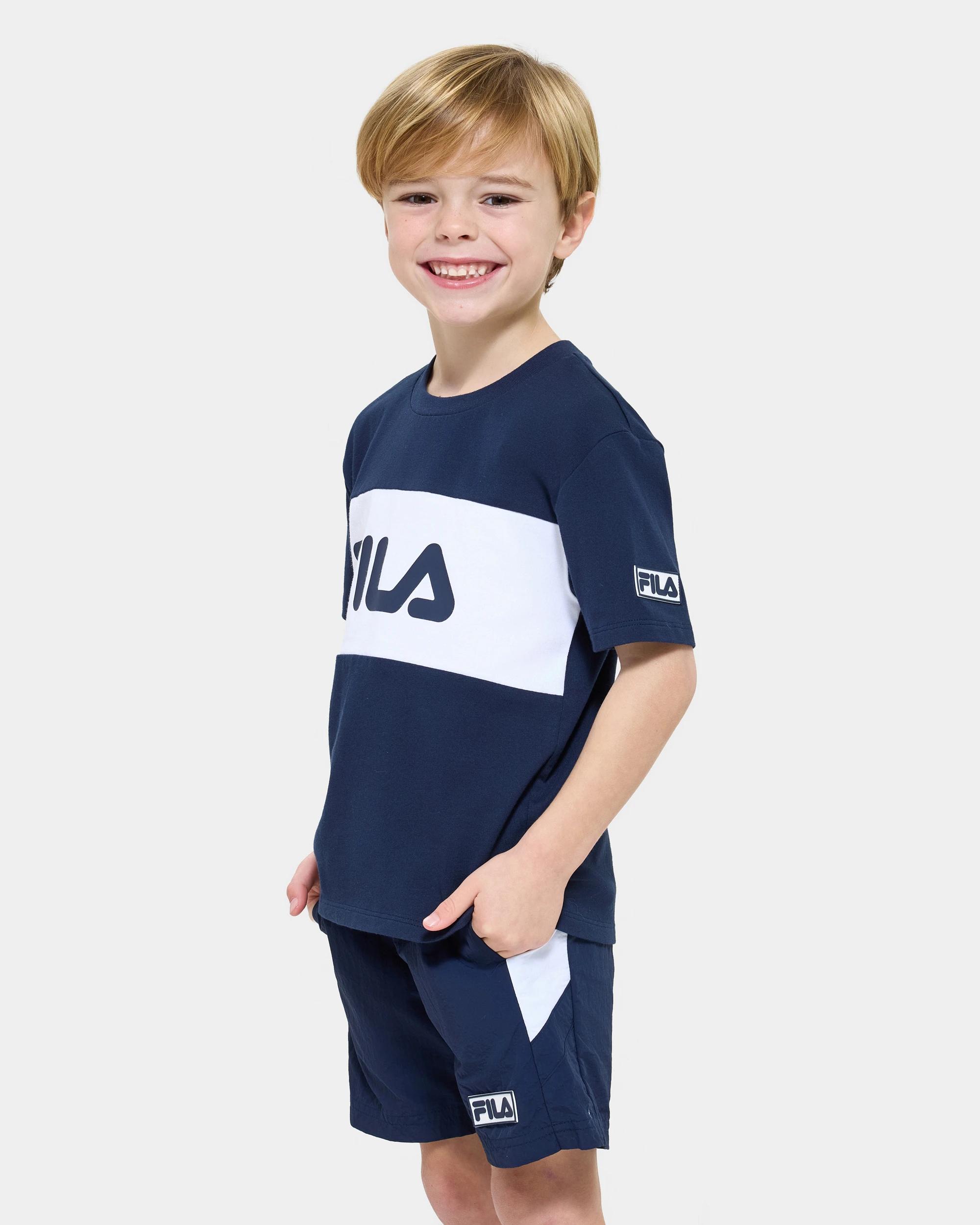 2 Caelem Short Sleeve T-shirt - Fila BLUE, 2 of 8