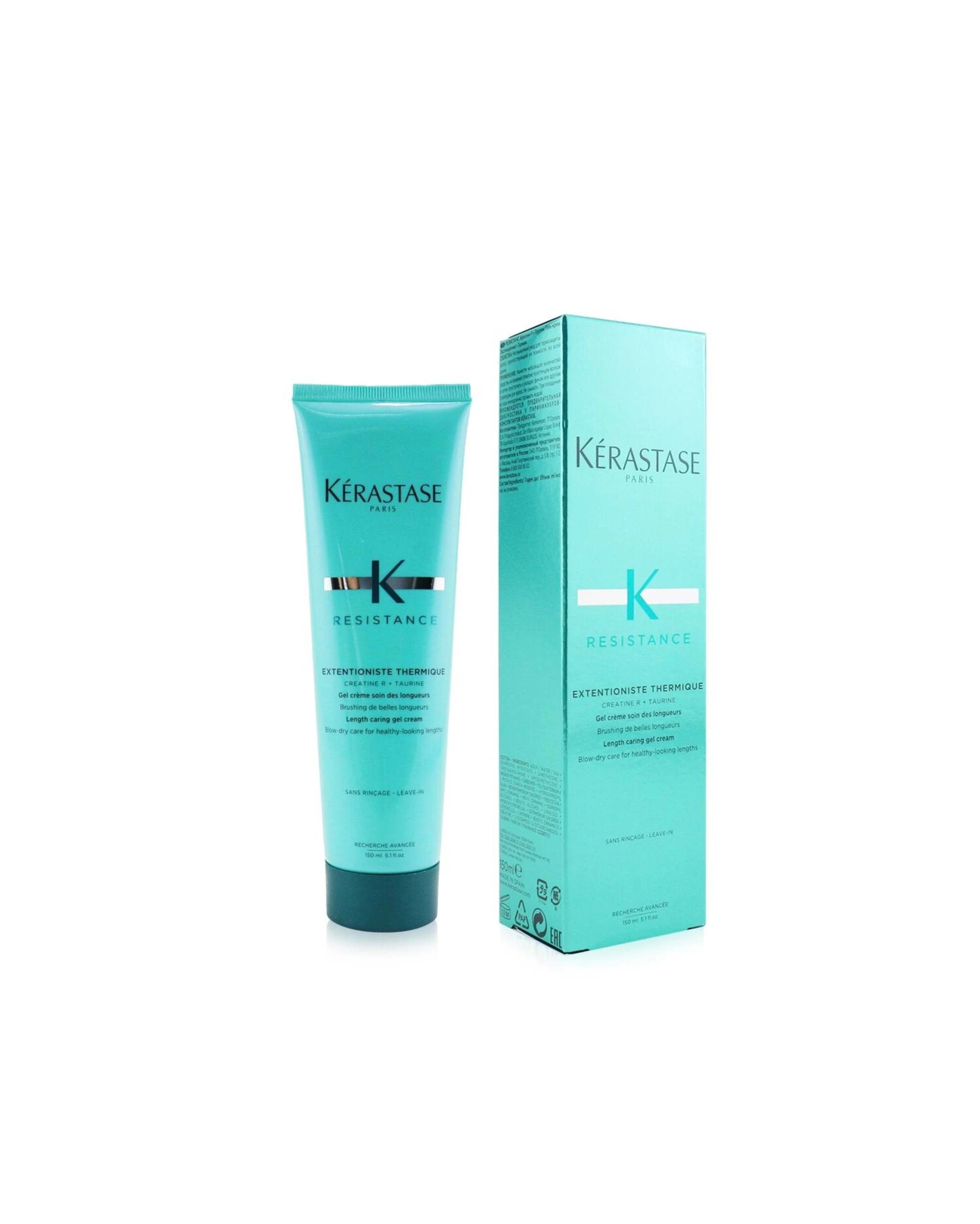 3 Kerastase Resistance Extentioniste Thermique Length Caring Gel Cream  150ml/5.1oz, 3 of 3