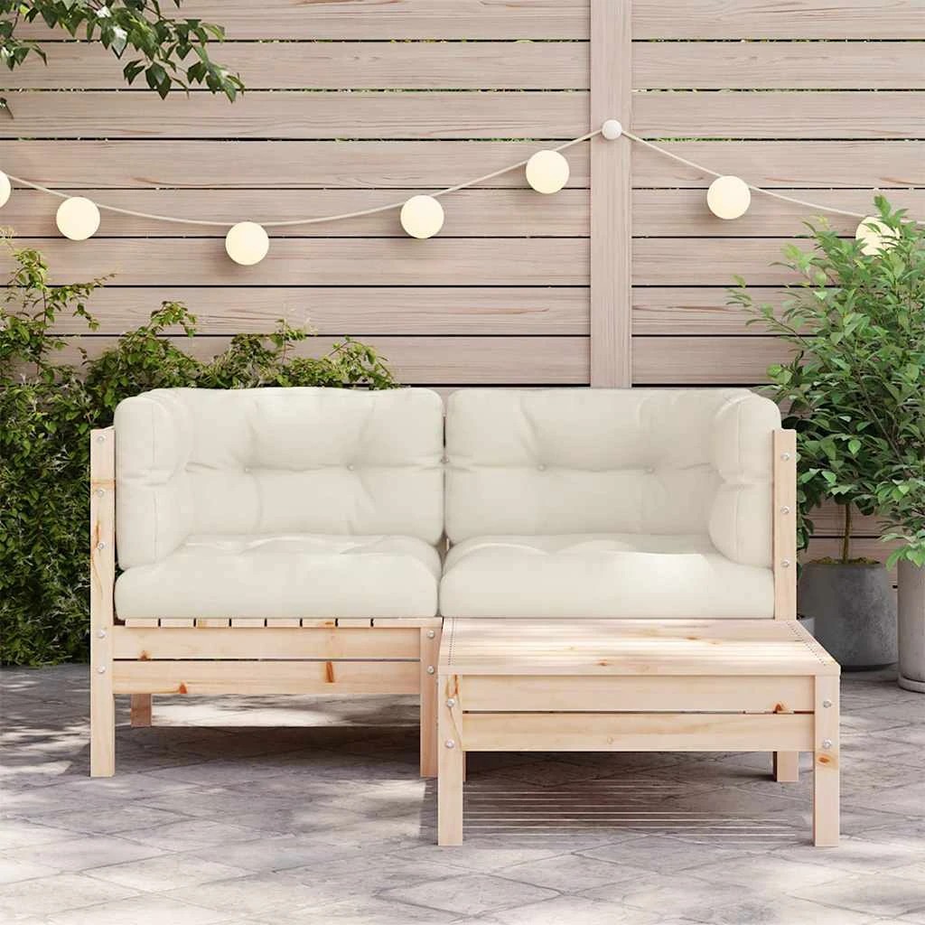 3 vidaXL Garden lounge set Modular - Beige, 3 of 9