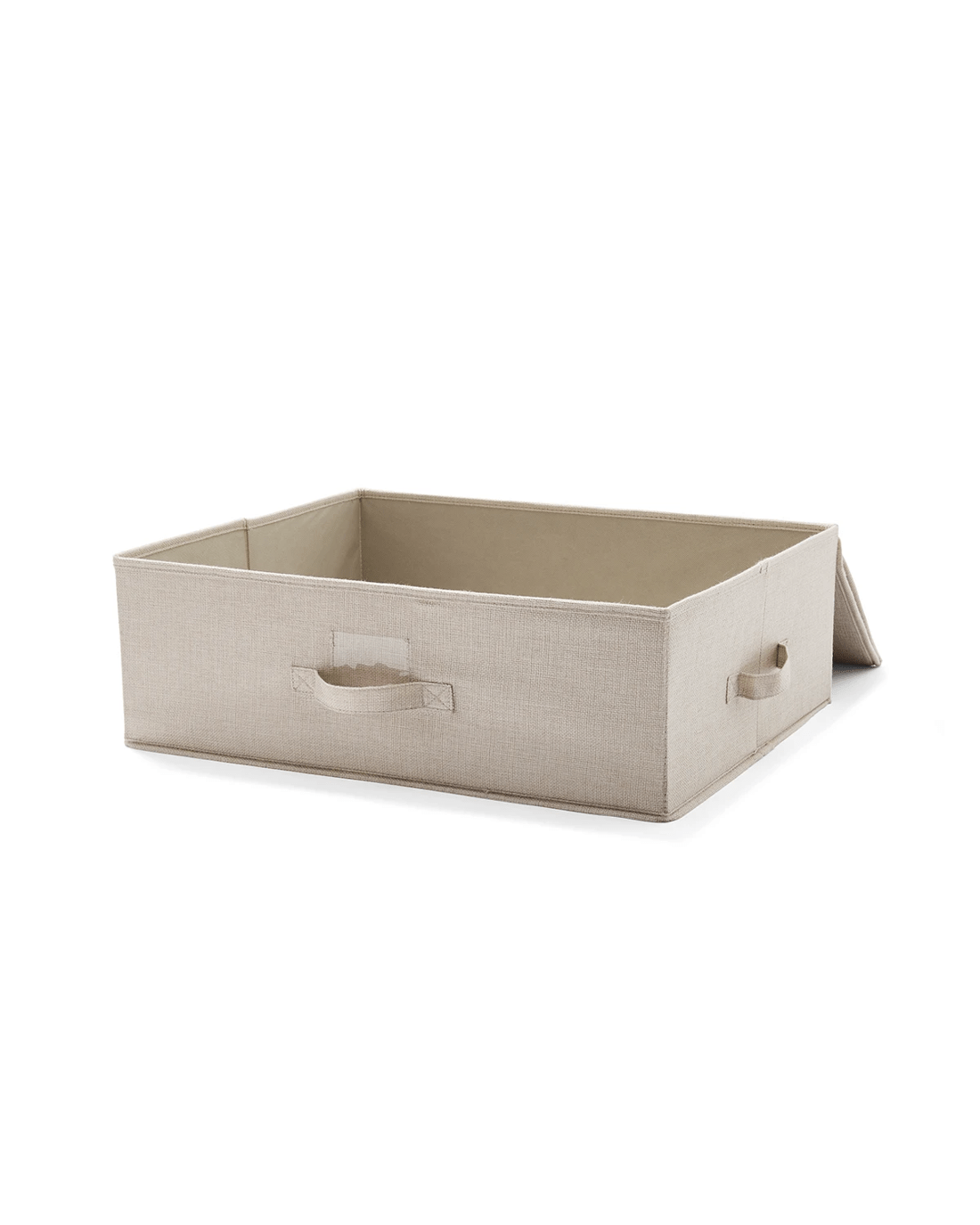 5 Linen Look Underbed Storage Box - Beige, 5 of 8