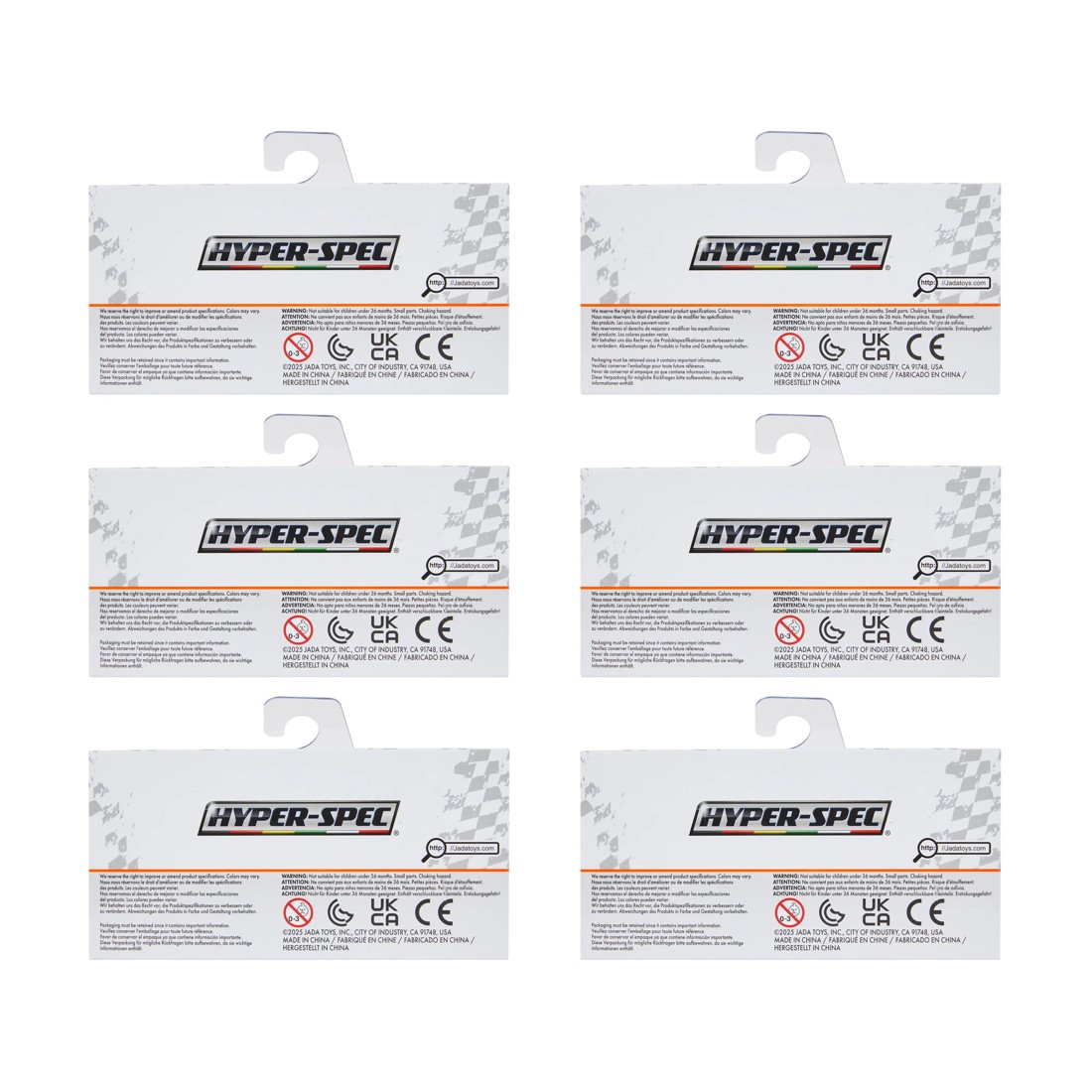 6 Hyper-Spec Diecast Vehicle - Assorted, 6 of 6