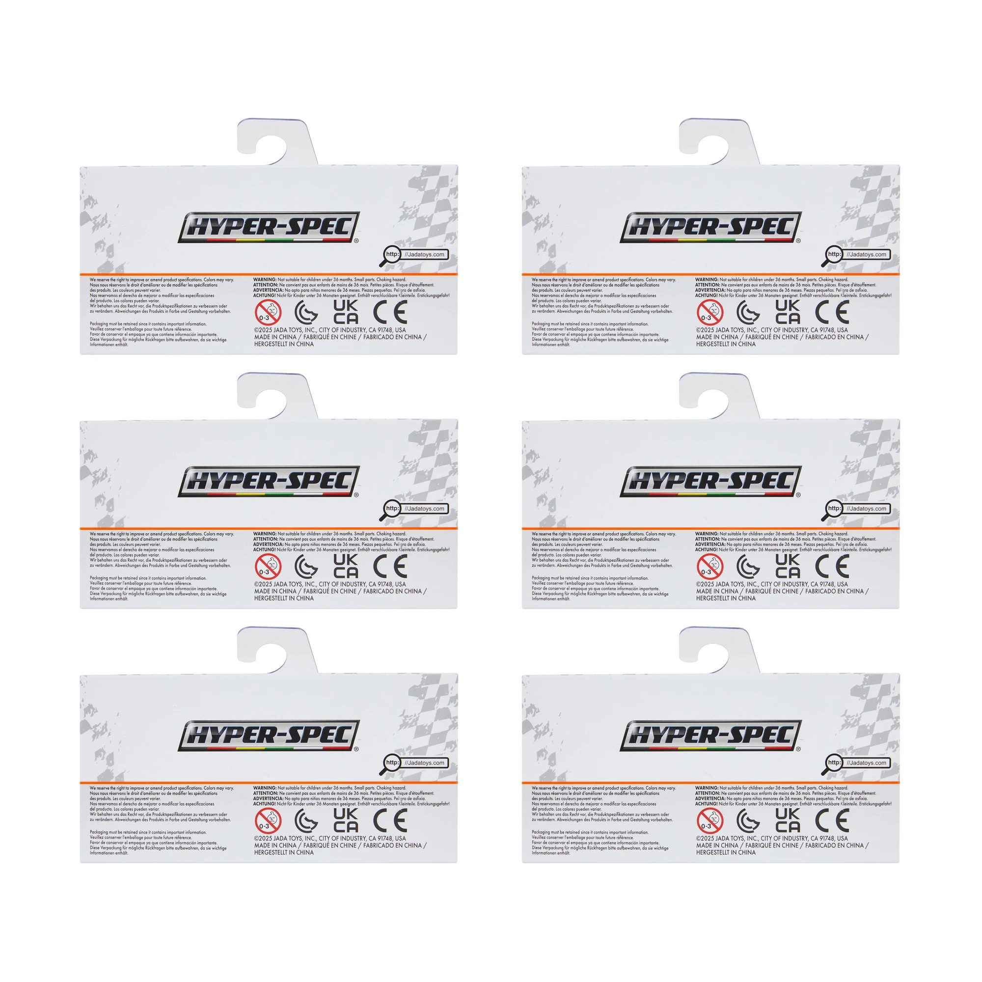 6 Hyper-Spec Diecast Vehicle - Assorted, 6 of 6