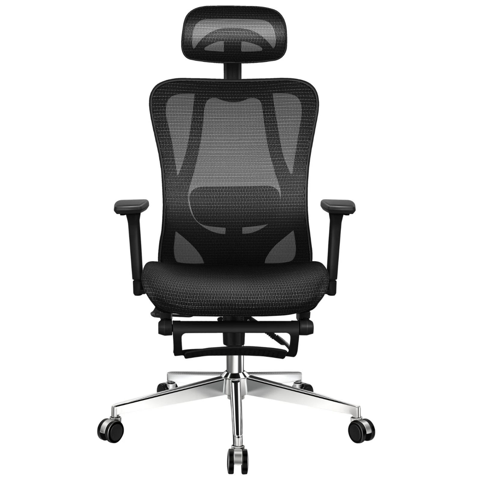 7 Alfordson Office Chair Ergonomic Mesh Seat Executive Work Computer Gaming - Black, 7 of 10