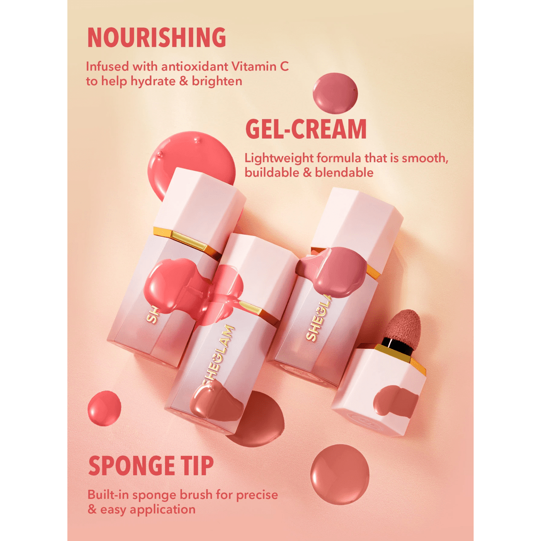 4 SHEGLAM Color Bloom Liquid Blush - Rose Ritual, 4 of 6