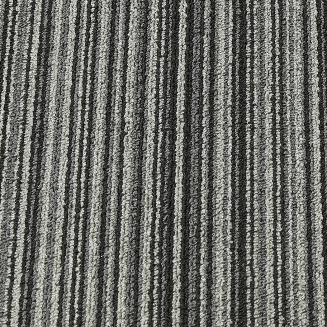 5 Marlow 20pcs 50x50cm Carpet Tiles Striped Pattern, 5 of 8