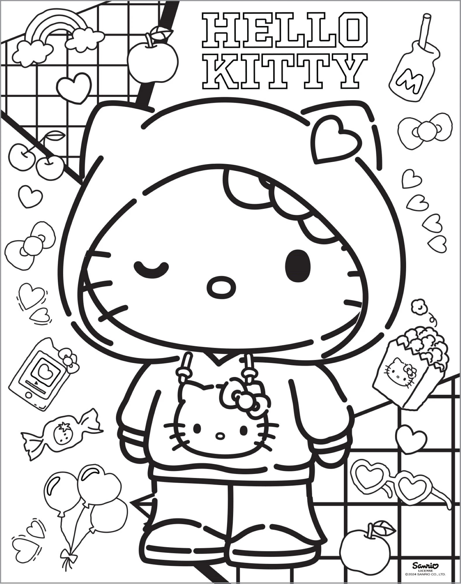 2 Hello Kitty and Friends Gallery Wall Art - Book, 2 of 2
