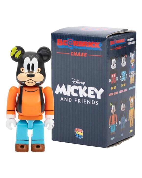 Medicom Toys Bearbrick Chase Disney Mickey and Friends Figure