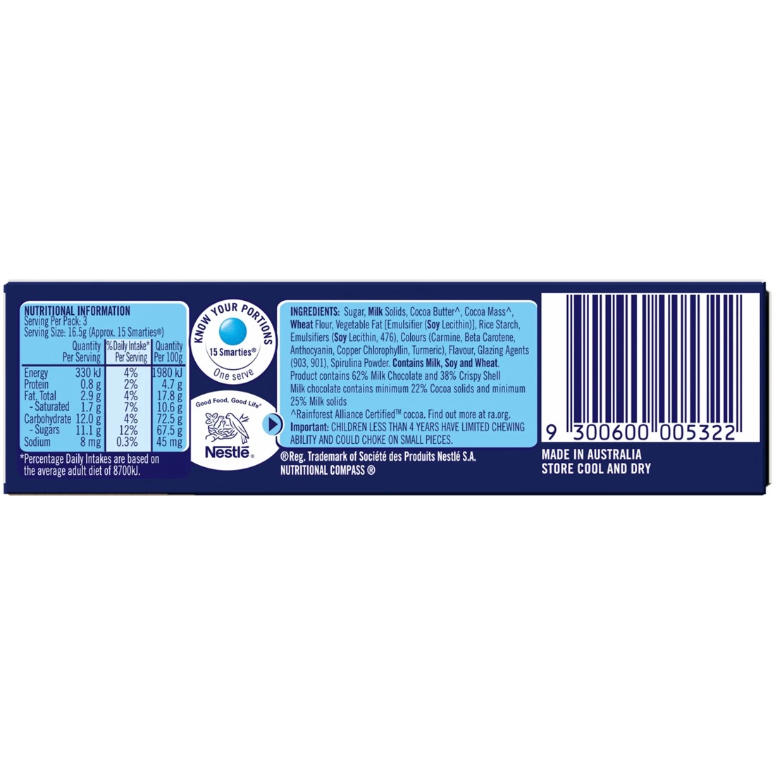 2 Nestle Smarties Chocolate 50g, 2 of 2