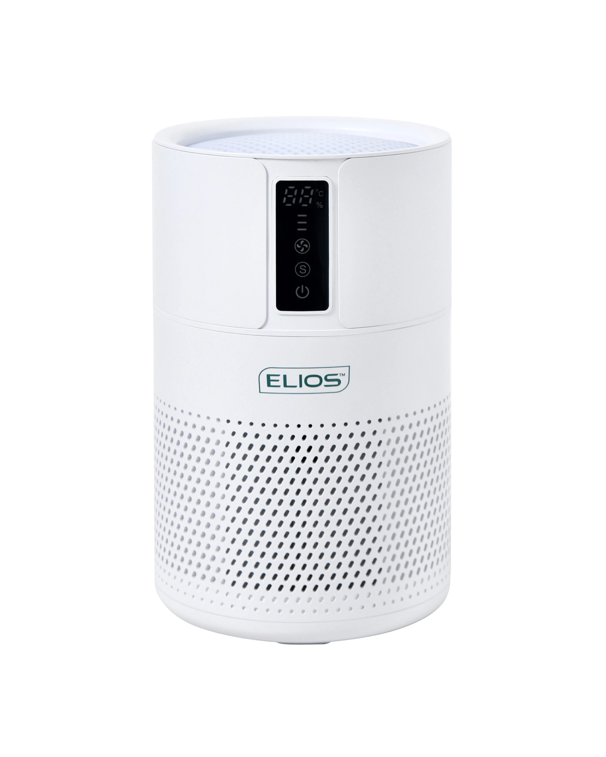 1 Elios Active Carbon HEPA Air Purifier 28cm EL-AP-0010 - White, 1 of 10