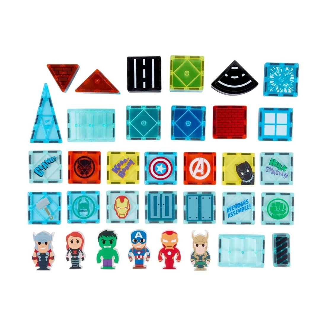 6 74 Piece Marvel Avengers Magnetics Set, 6 of 7