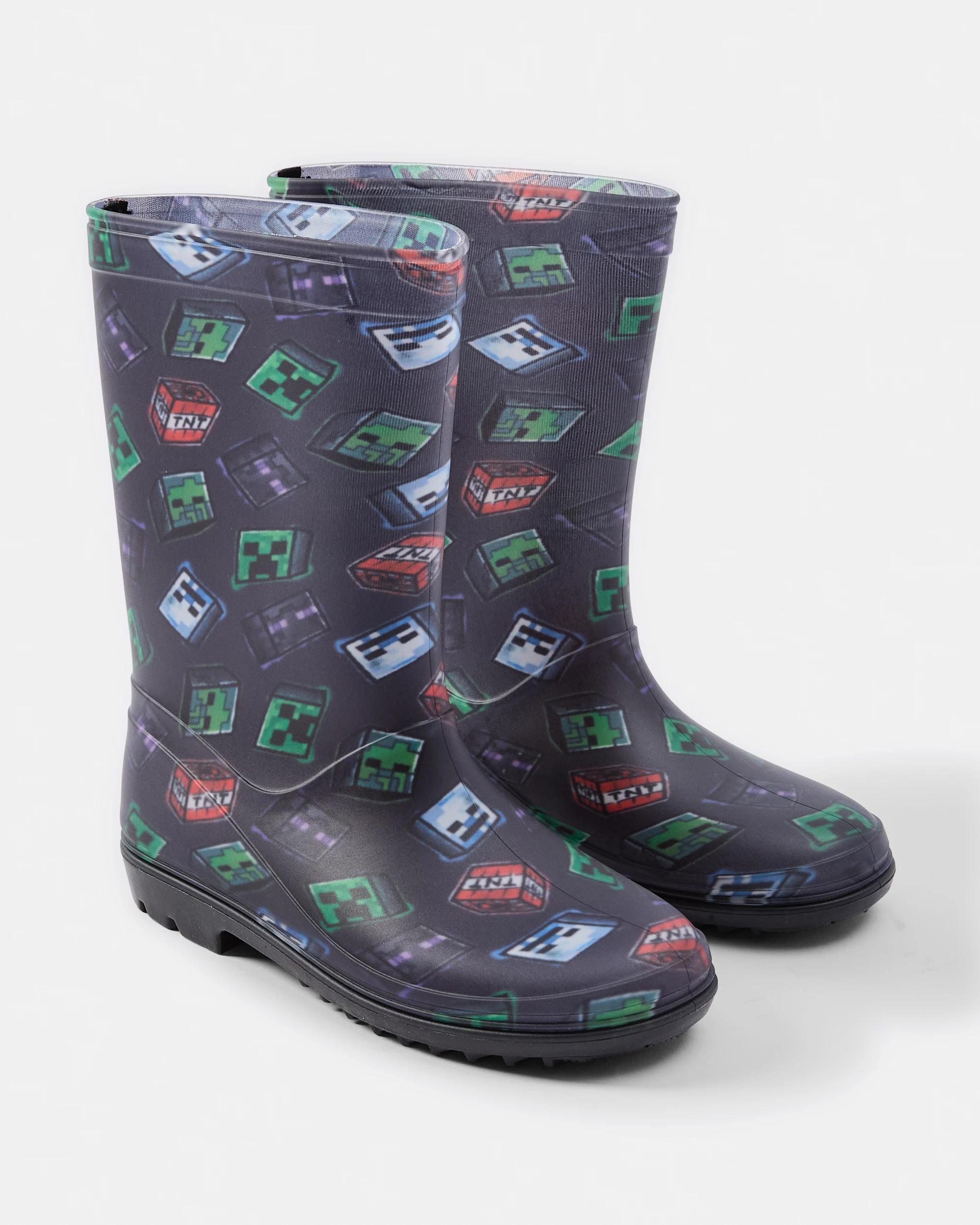 2 Senior Minecraft License Rainboots Minecraft, 2 of 5