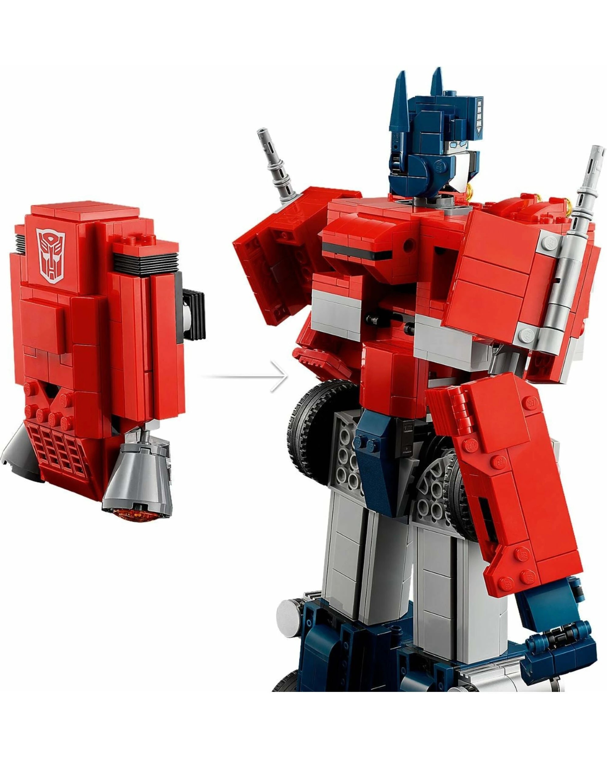 4 LEGO Icons: Optimus Prime (10302) TRANSFORMERS, 4 of 5