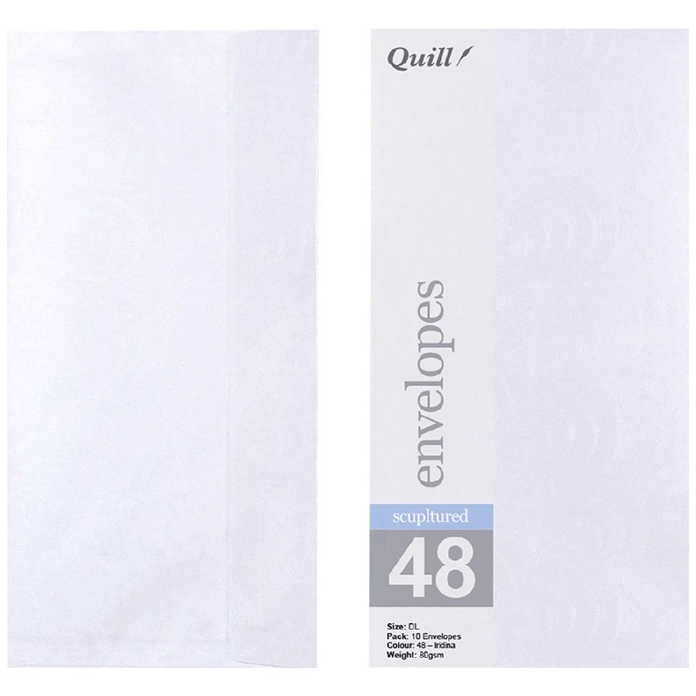 1 Quill DL Wallet Envelope Iridina 10 Pack, 1 of 2