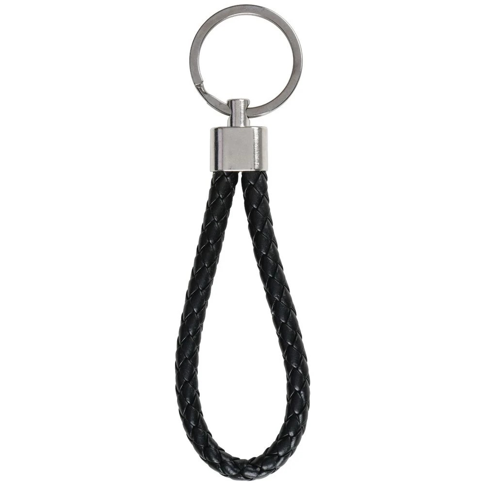 2 J.Burrows Woven Key Tag Black, 2 of 4