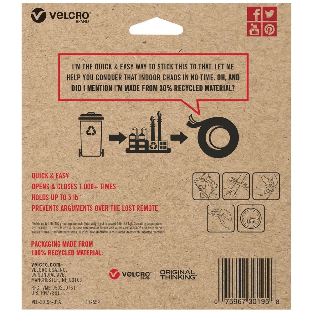 2 VELCRO Tape 3m x 22mm, 2 of 2