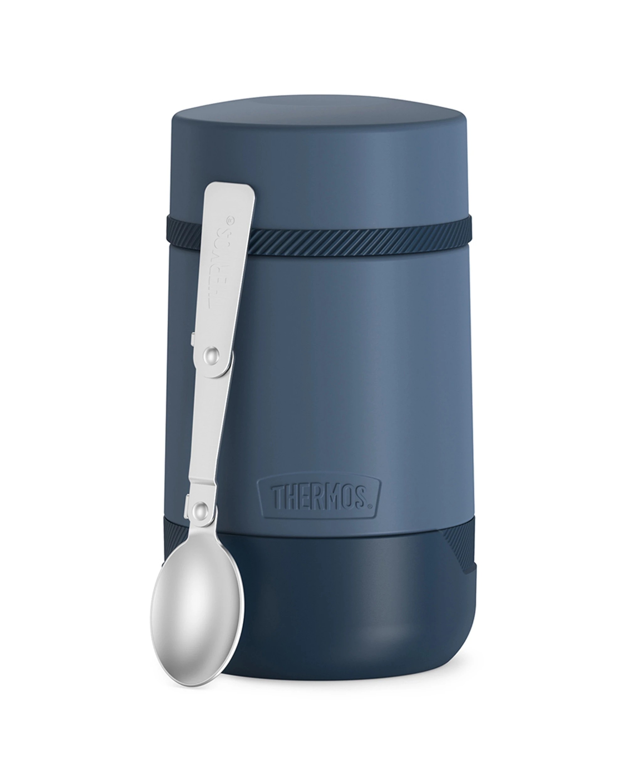 1 Thermos Guardian 530Ml Stainless Steel Vacuum Insulated Food Jar With Bowl - Blue, 1 of 1