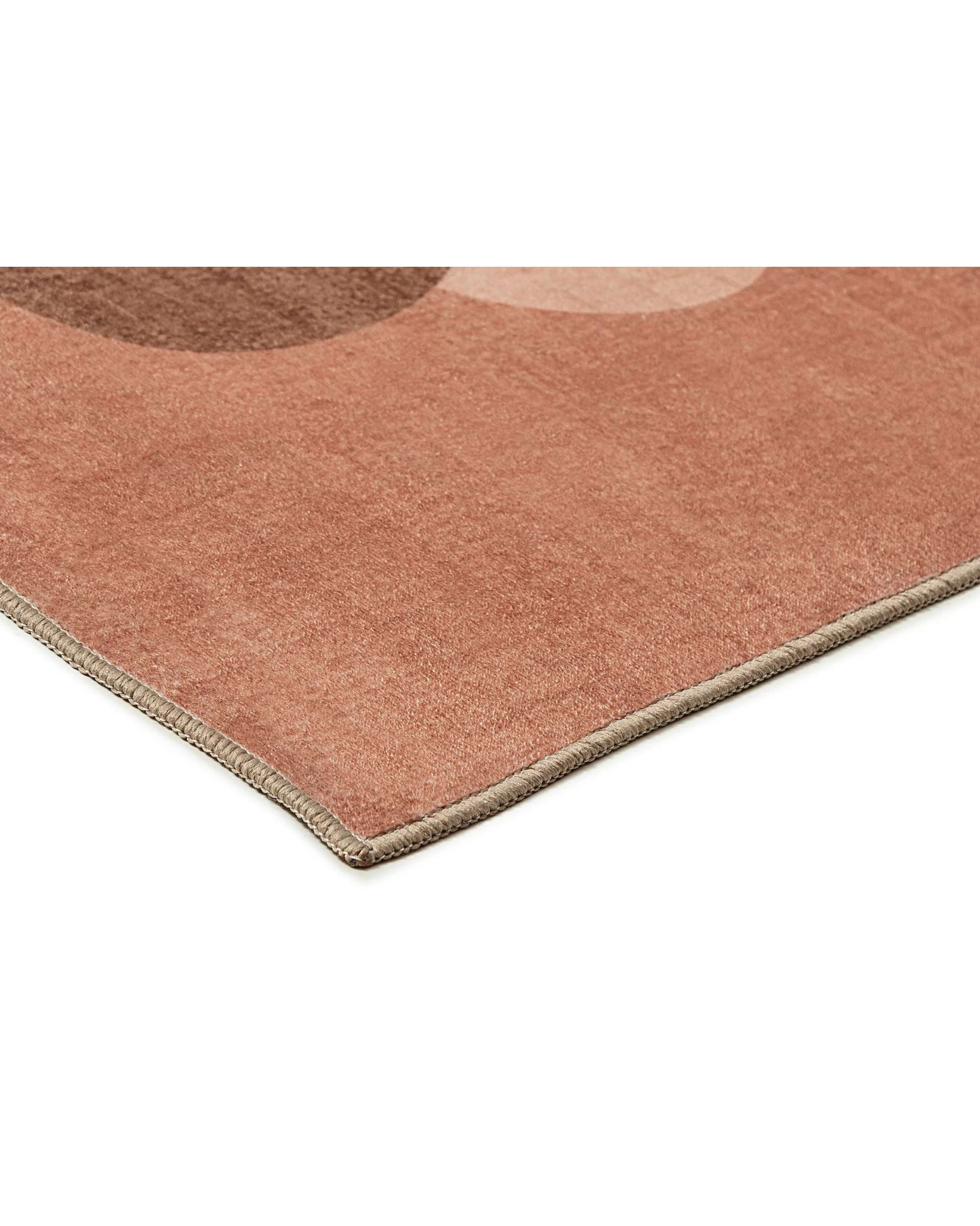 4 Loopsie Preta Printed Washable Rug-320cm x 230cm - Brown, 4 of 9