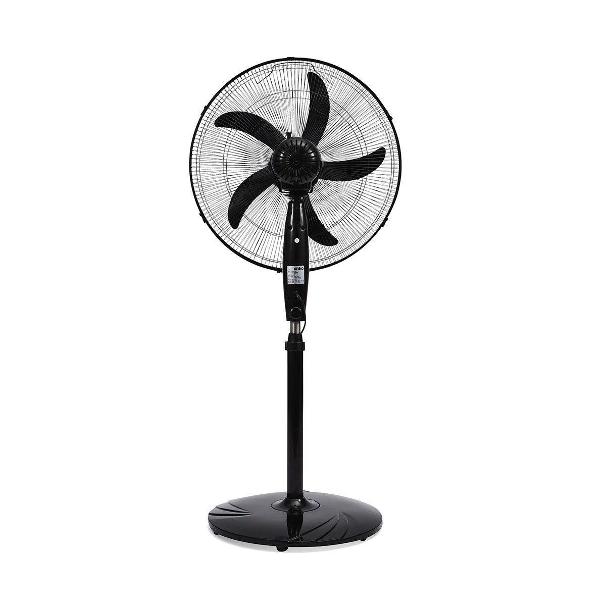 3 50cm Pedestal Fan - Black, 3 of 10