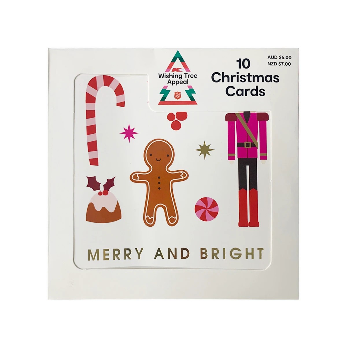 8 Wishing Tree 10 Pack Christmas Cards - Assorted, 8 of 10
