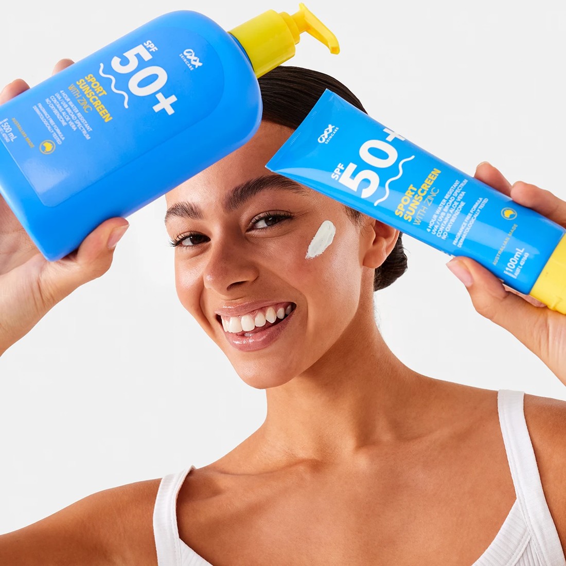 8 OXX Skincare SPF 50+ Sport Sunscreen 100ml - Zinc and Aloe Vera, 8 of 10