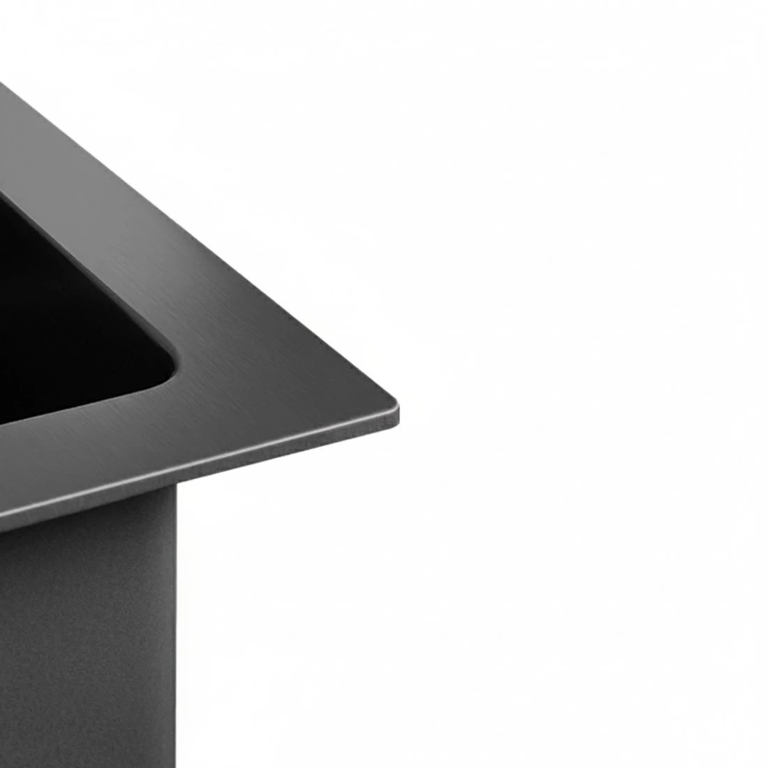 2 Cefito Kitchen Sink 100X45CM Stainless Steel Basin Double Bowl - Black, 2 of 6