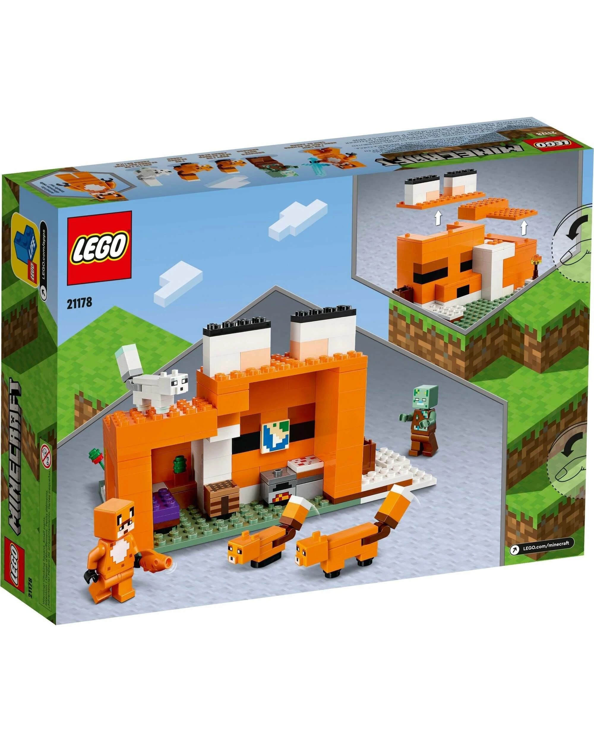 3 LEGO 21178 Minecraft(TM) The Fox Lodge, 3 of 4