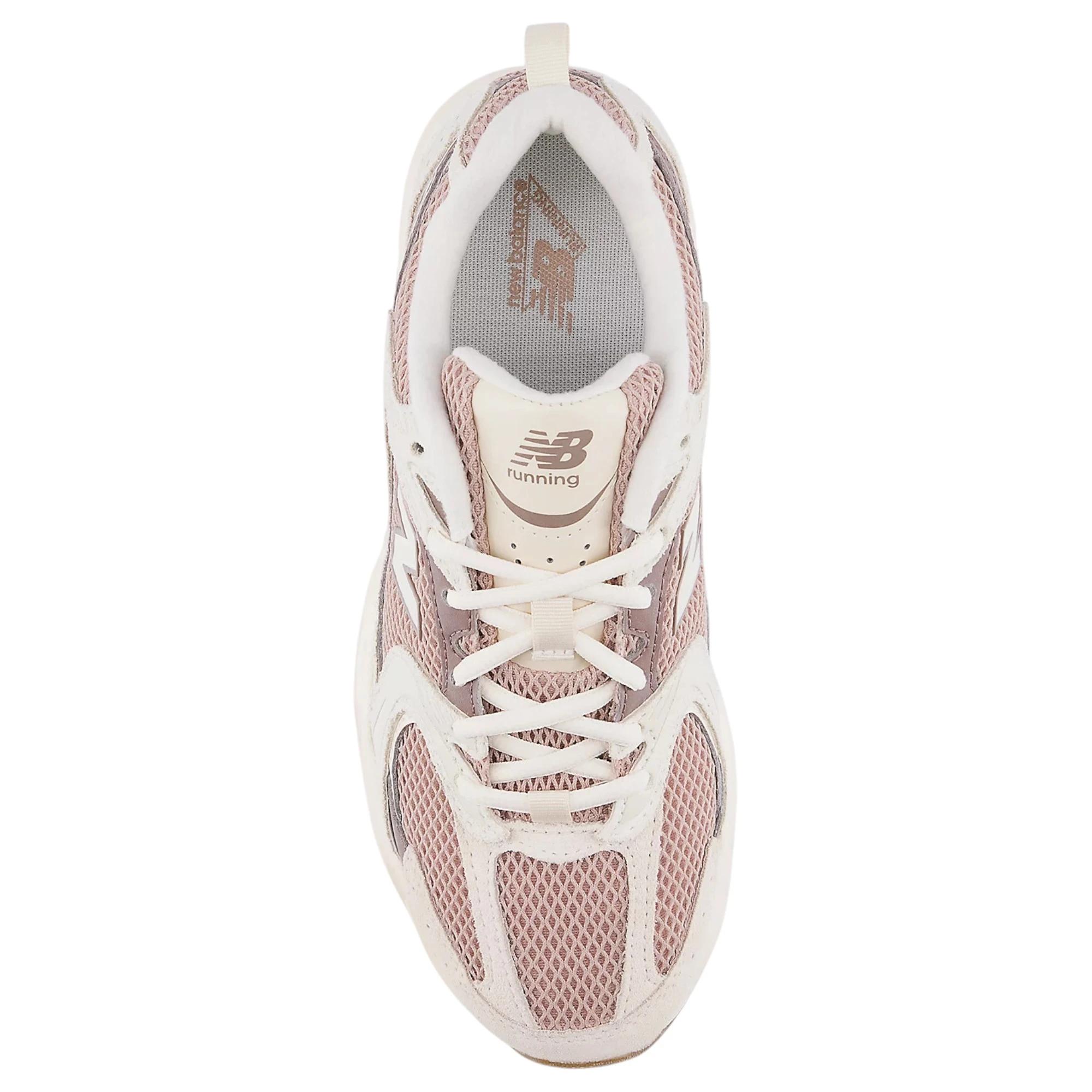 2 New Balance Unisex 530 Athletic Shoes BEIGE/ROSE, 2 of 5