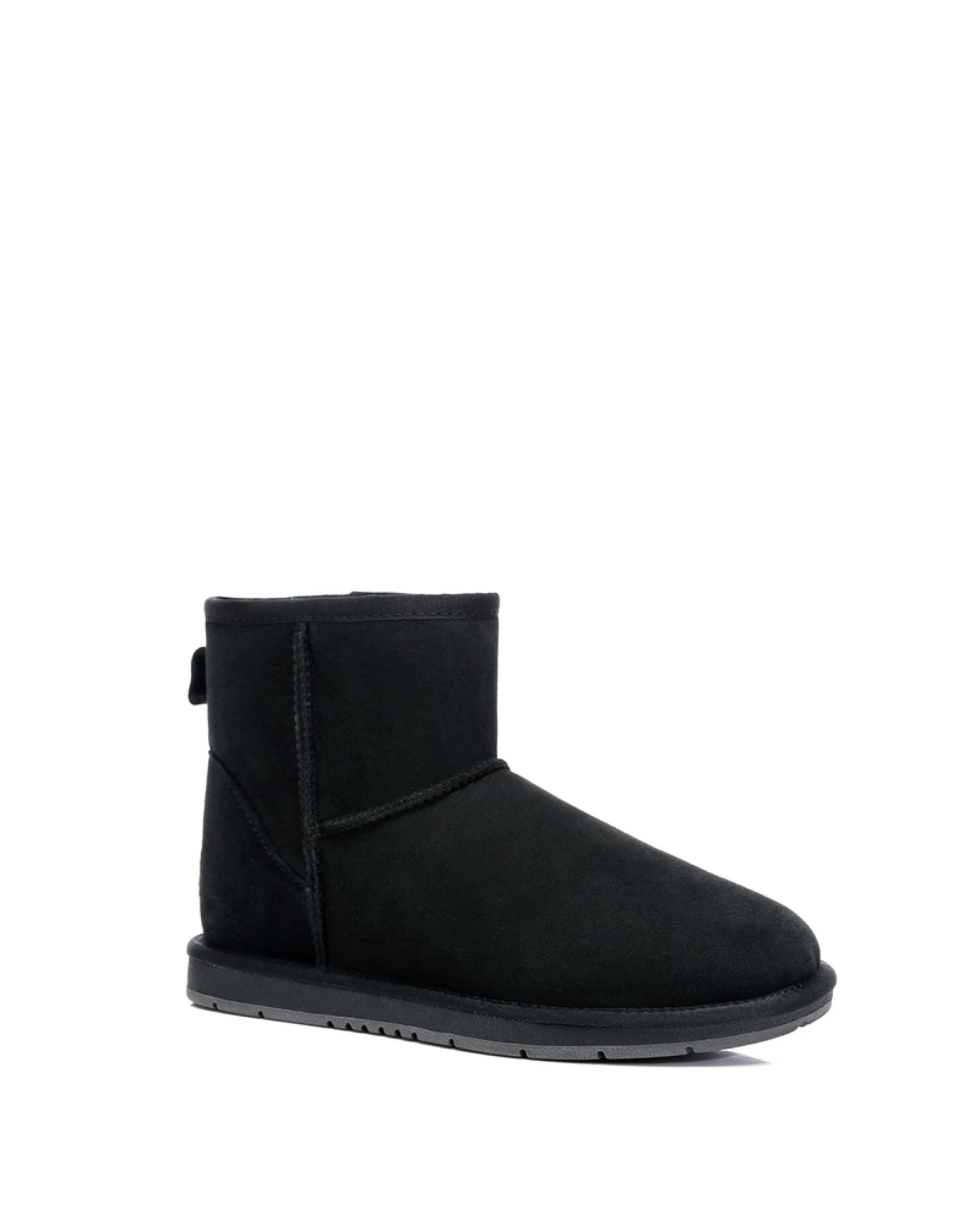 2 Australian Shepherd UGG Unisex Mini classic Boots BLACK, 2 of 5